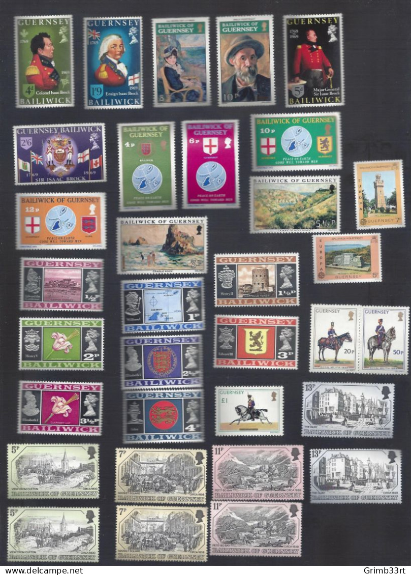 Guernsey - Selection Of Stamps - Unused - Guernsey