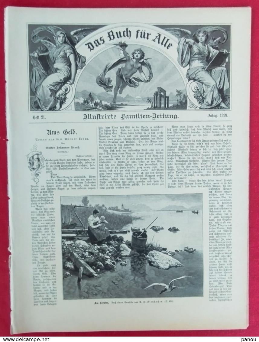 Das Buch Für Alle 1899 Nr 21. GENOA GENUA GENOVA GUATEMALA - Andere & Zonder Classificatie