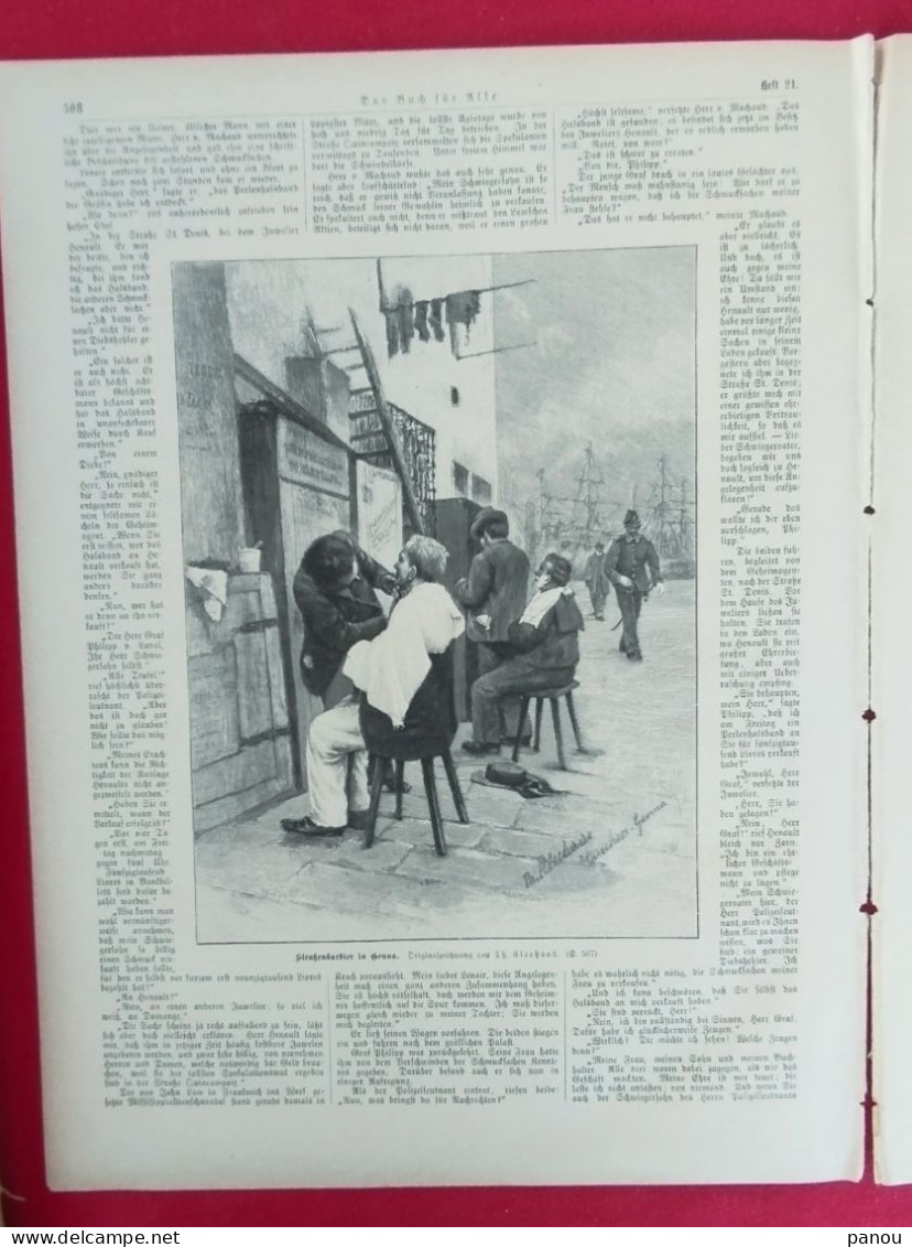 Das Buch Für Alle 1899 Nr 21. GENOA GENUA GENOVA GUATEMALA - Autres & Non Classés