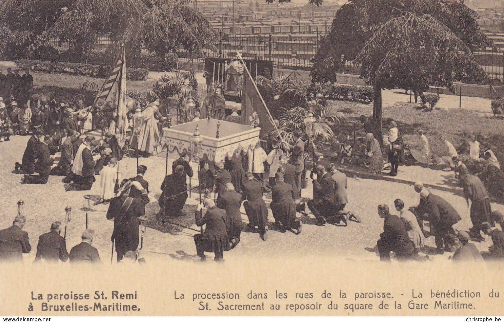 Molenbeek, La Paroisse St Remi à Bruxelles Maritime, La Procession Dans Les Rues (pk85743) - Molenbeek-St-Jean - St-Jans-Molenbeek