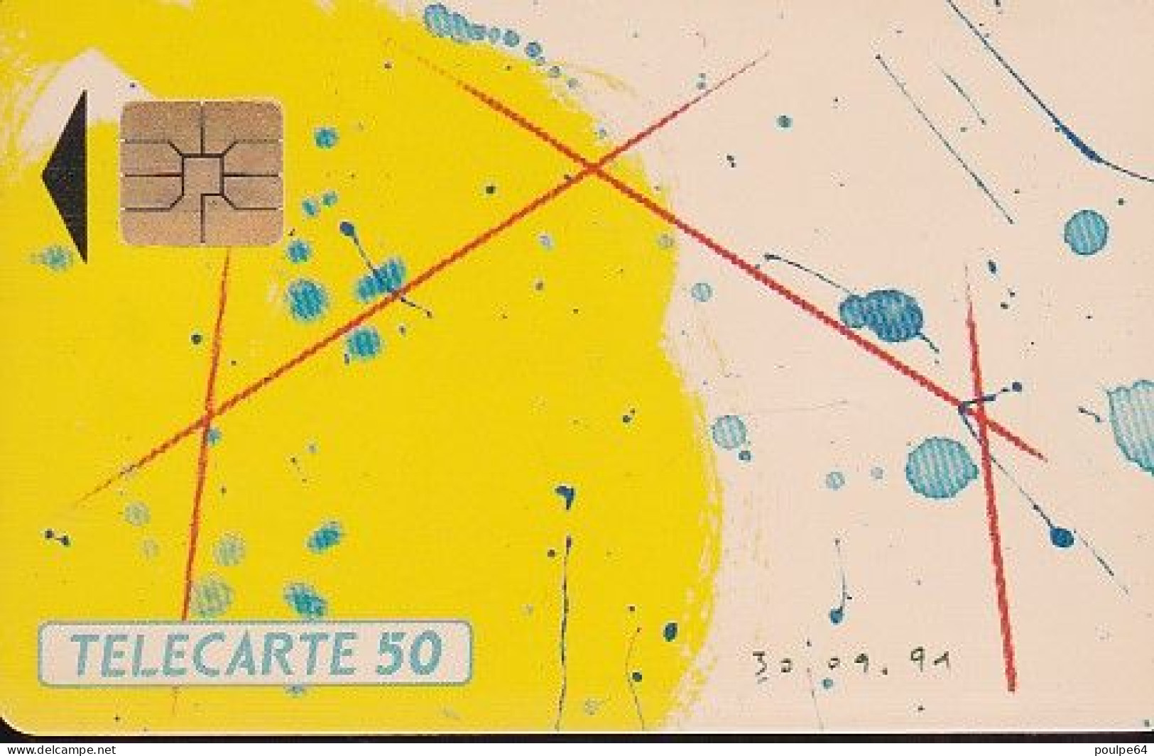 F262 - 03/1992 - MACIF 2 " Peinture Réciproque " - 50 SO3 - 1992