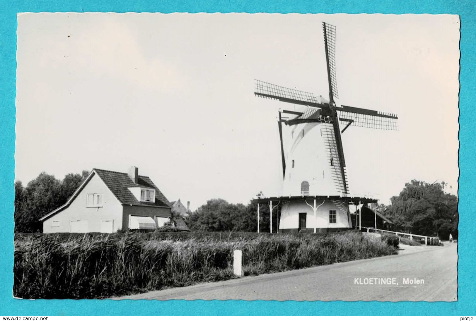 * Kloetinge - Goes (Zeeland - Nederland) * (nr 16) Fotokaart, Molen, Moulin, Muhle, Mill, Carte Photo, Old - Goes