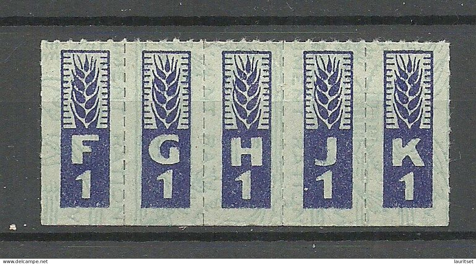 USA - Ration Stamp As 5-stripe (*) - Non Classificati