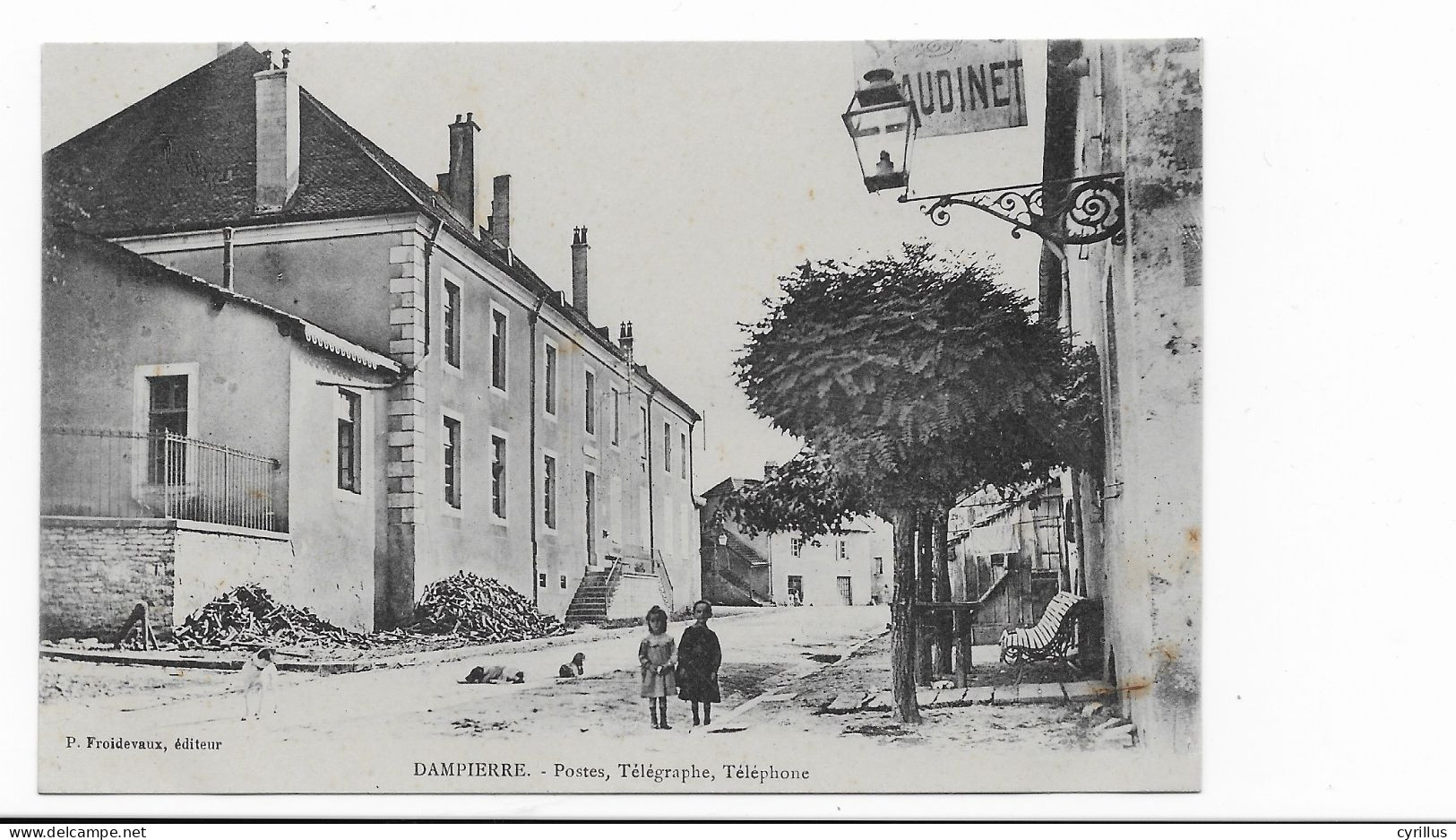 DAMPIERRE - Postes, Télégraphe, Téléphone - Dampierre-sur-Salon