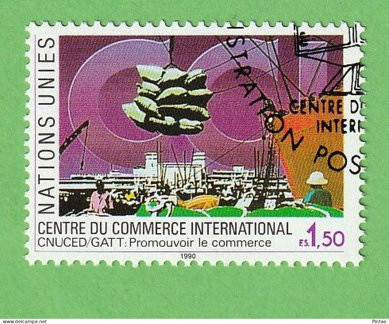 WW14028- NAÇÕES UNIDAS (GENEBRA) 1990- MNH - Gebruikt