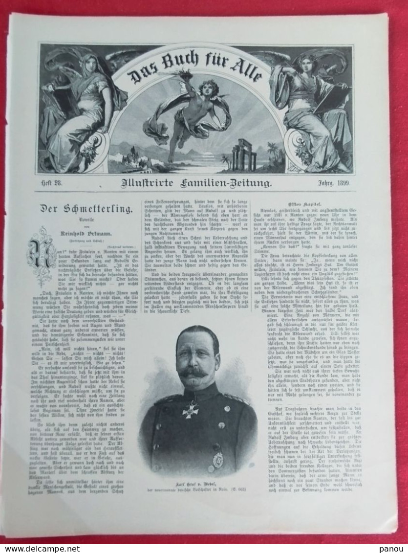 Das Buch Für Alle 1899 Nr 28. BERLIN. DALMATIEN DALMATIA CROATIA KROATIEN - Altri & Non Classificati