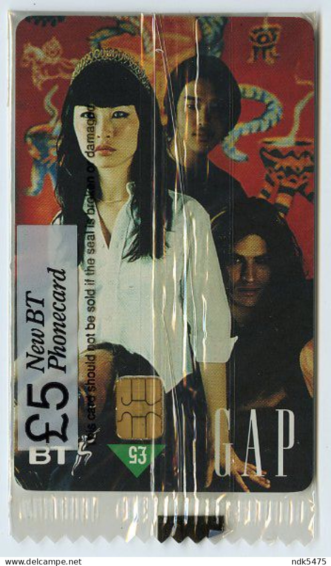 BT PHONECARD : GAP £5 (SEALED / MINT) - BT Promozionali