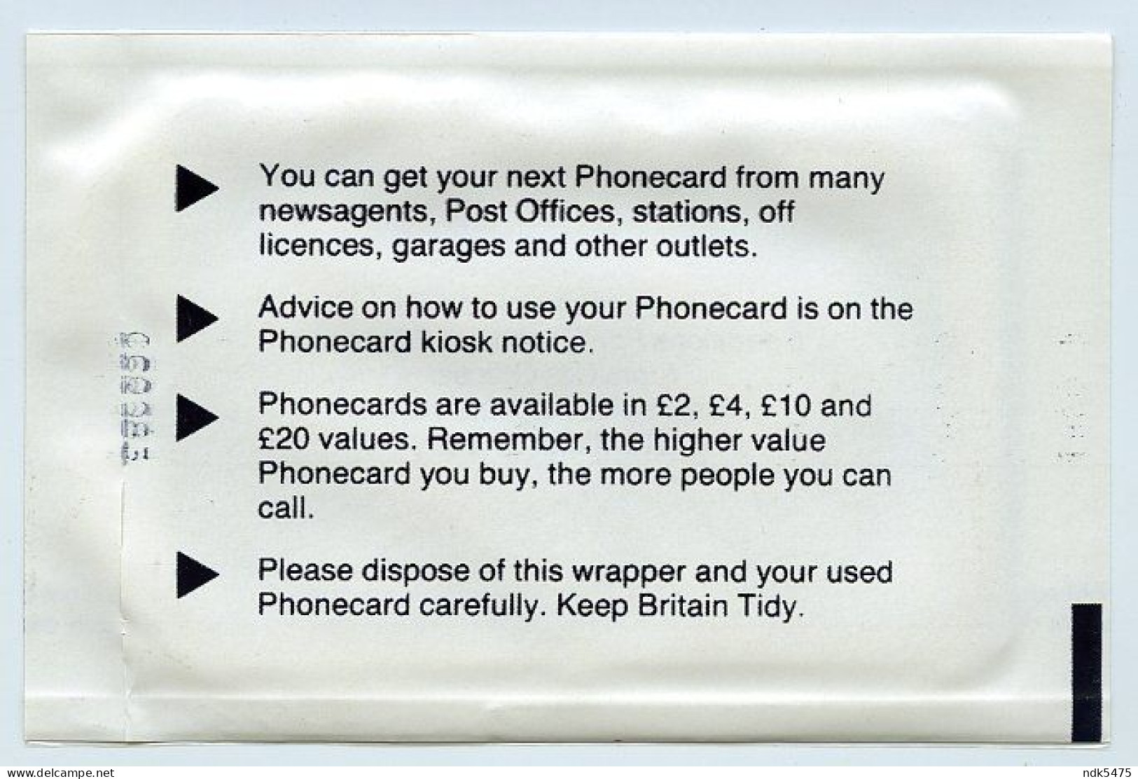 BT PHONECARD : OPEN GOLF CHAMPIONSHIP - ROYAL BIRKDALE 1991 (SEALED / MINT) - BT Promotionnelles