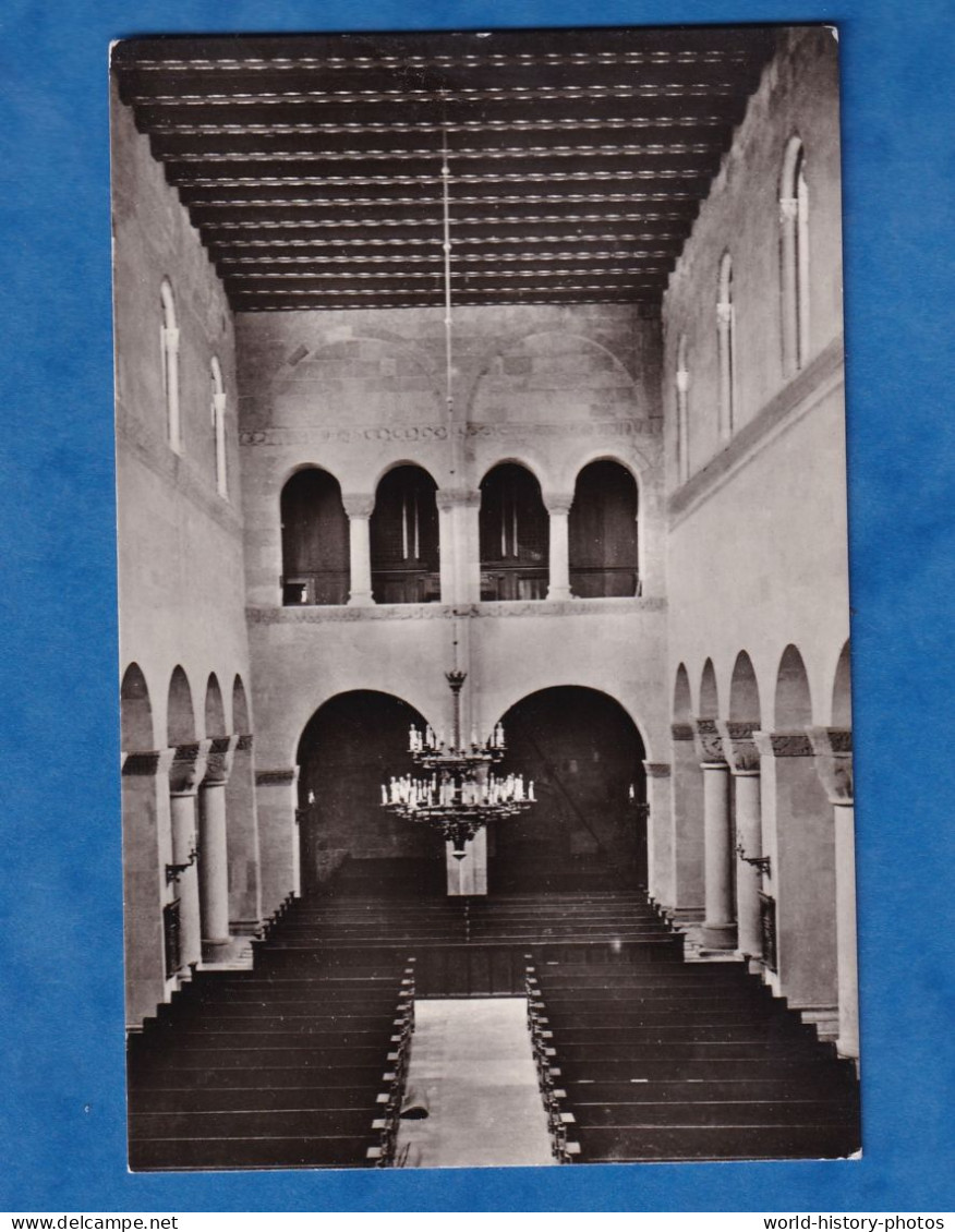 CPSM - QUEDLINBURG - Schlosskirche - Blick In Die Basilika - Sachsen Anhalt - Verlag Lise Steinhilb Geb Lohse Thale A. H - Quedlinburg