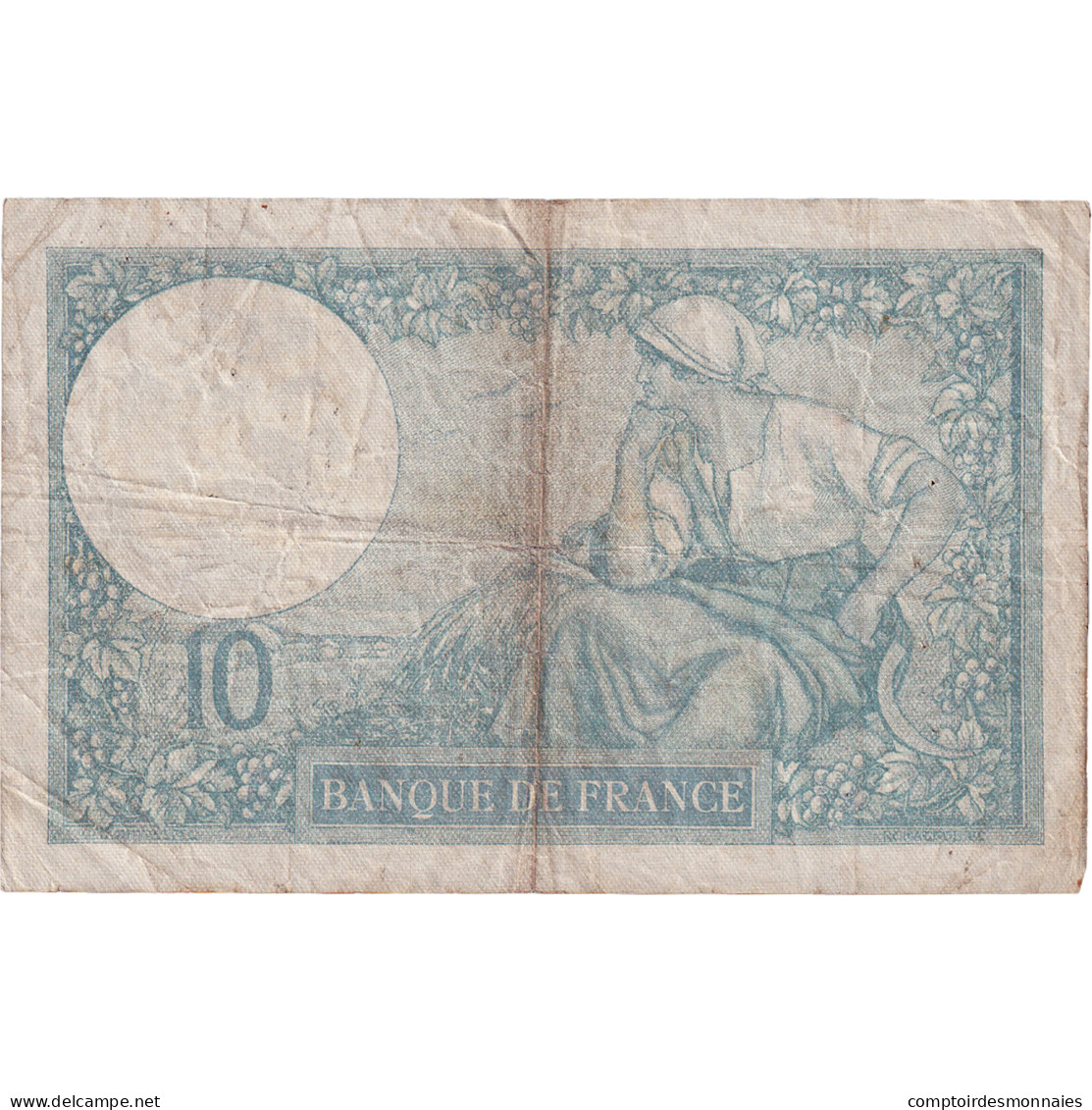 France, 10 Francs, Minerve, 1931, T.60066, TB, Fayette:6.15, KM:73d - 10 F 1916-1942 ''Minerve''