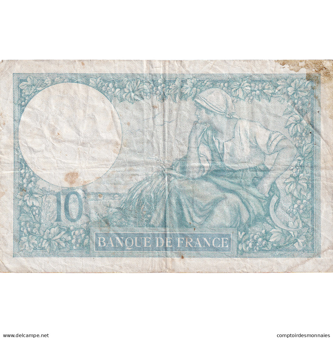 France, 10 Francs, Minerve, 1936, Q.67665, TB+, Fayette:6.17, KM:73e - 10 F 1916-1942 ''Minerve''