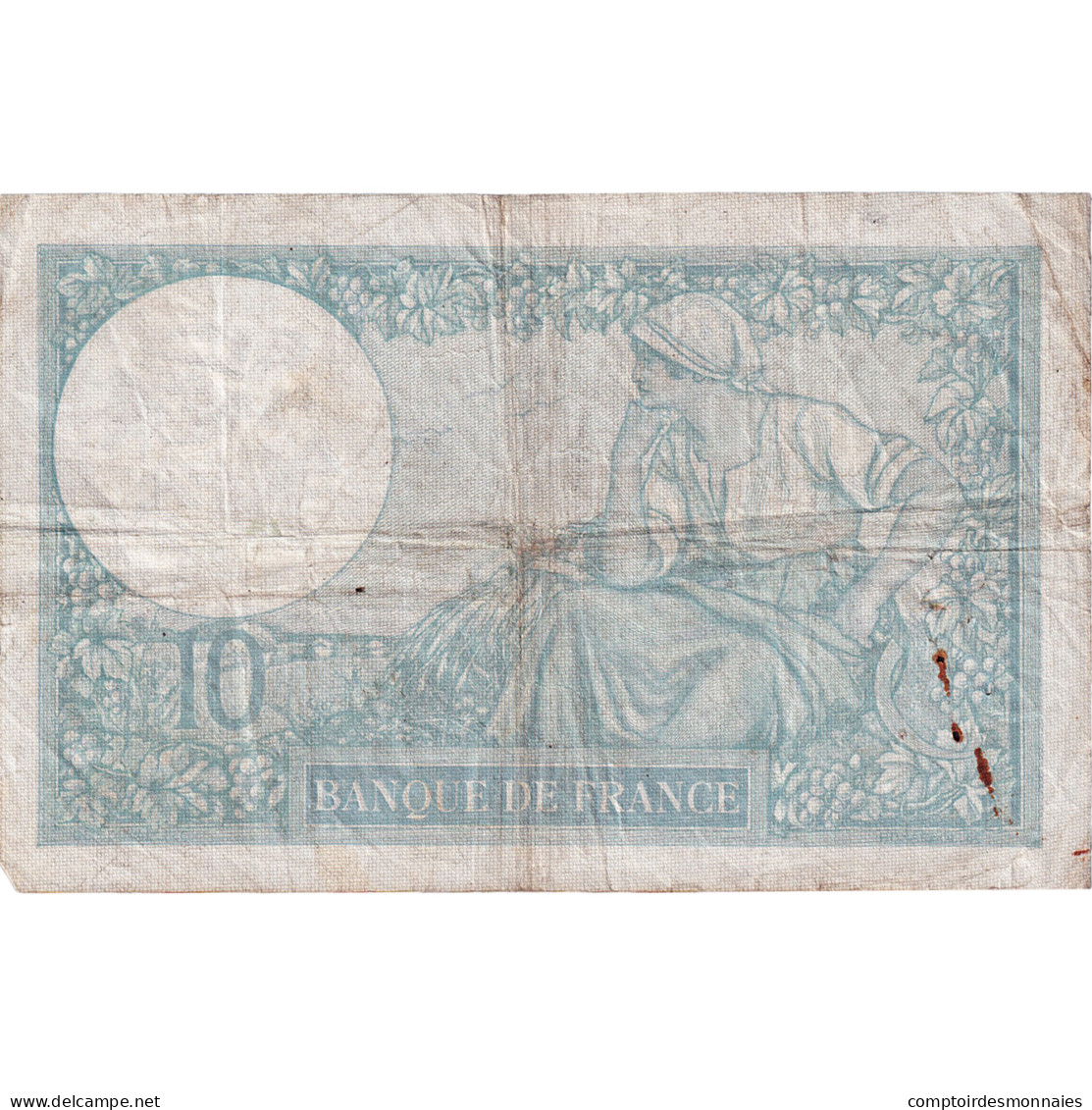 France, 10 Francs, Minerve, 1939, M.69328, TB, Fayette:7.2, KM:84 - 10 F 1916-1942 ''Minerve''