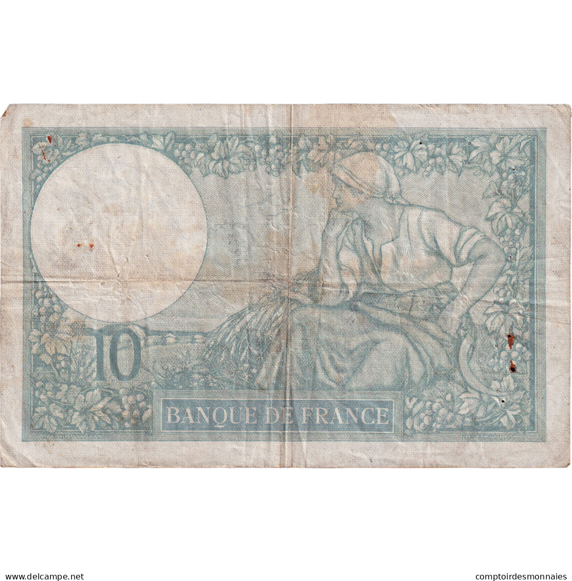 France, 10 Francs, Minerve, 1939, Q.68255, TB, Fayette:7.1, KM:84 - 10 F 1916-1942 ''Minerve''