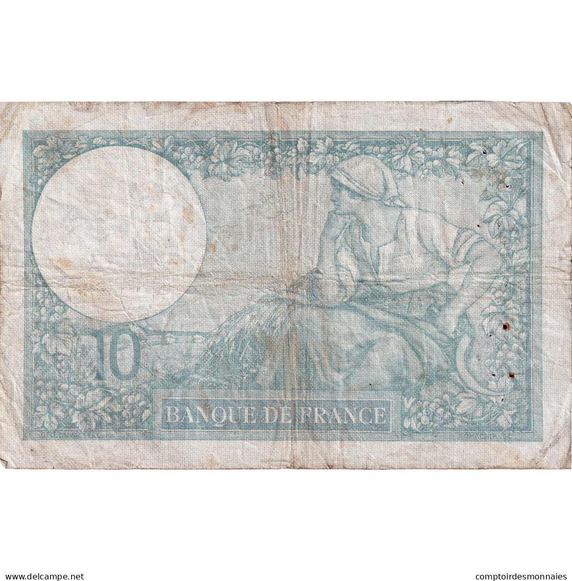 France, 10 Francs, Minerve, 1940, R.78906, TB+, Fayette:7.19, KM:84 - 10 F 1916-1942 ''Minerve''