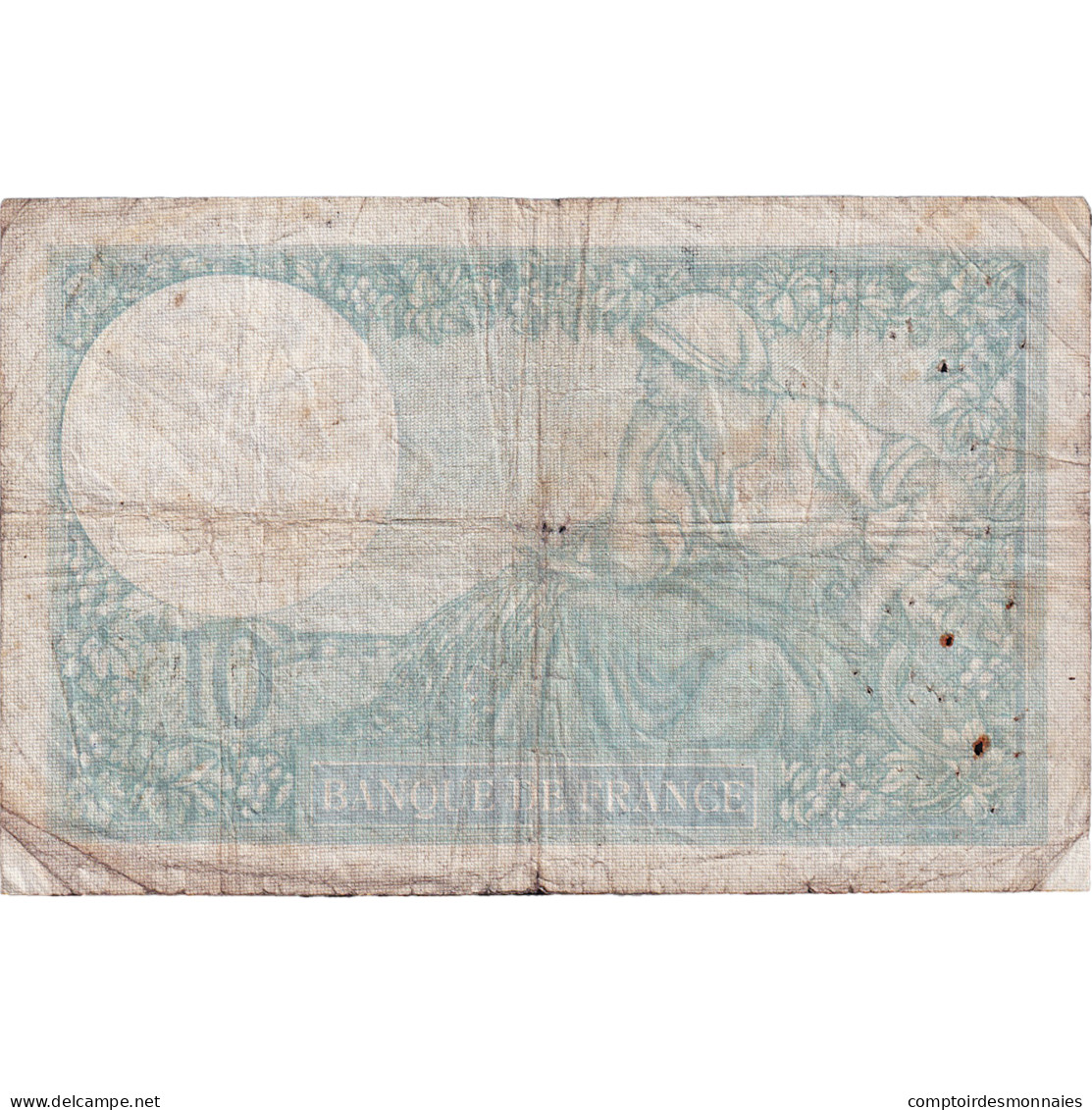 France, 10 Francs, Minerve, 1940, X.80862, TB+, Fayette:7.22, KM:84 - 10 F 1916-1942 ''Minerve''