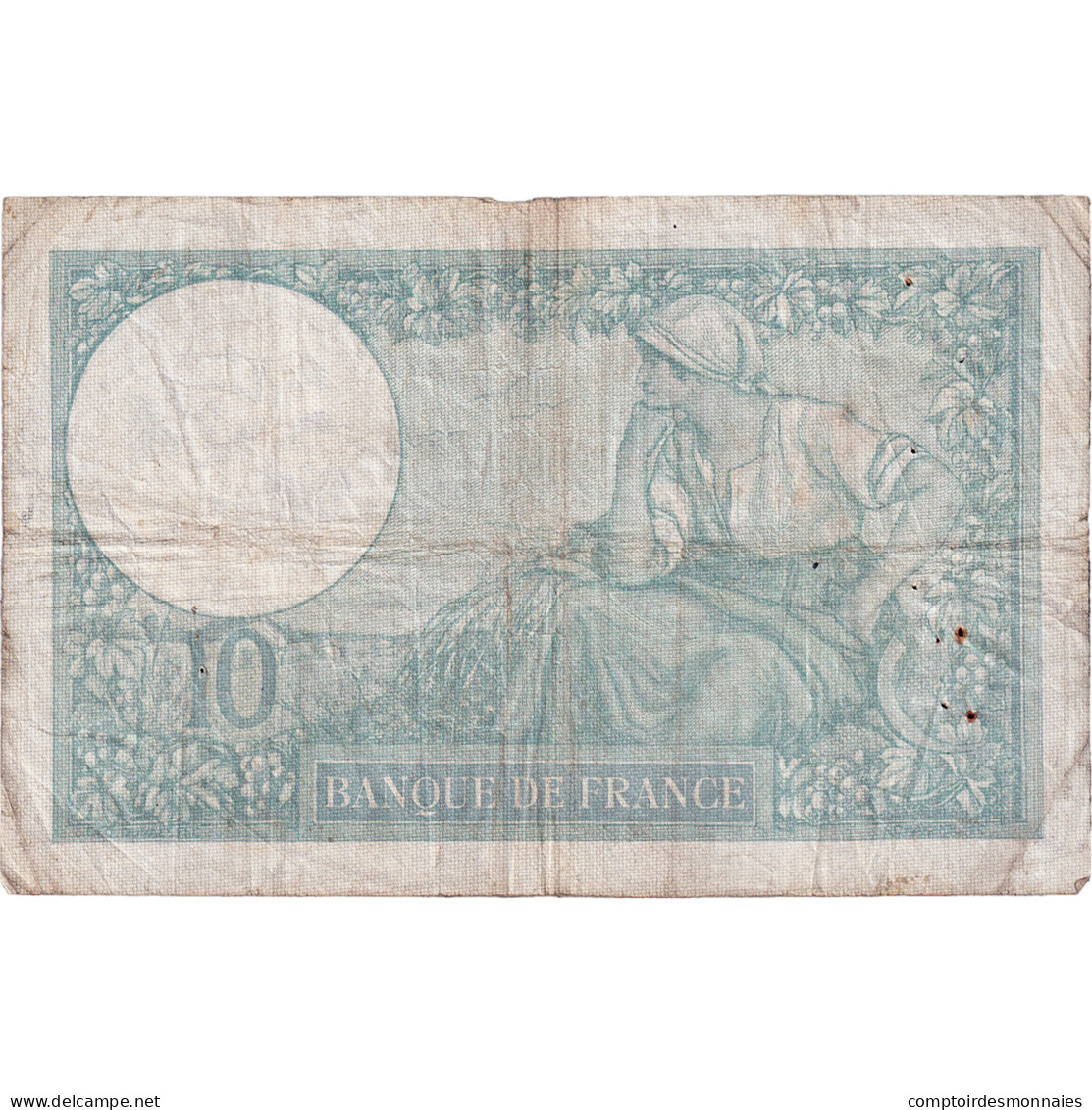 France, 10 Francs, Minerve, 1940, T.76328, TB+, Fayette:7.15, KM:84 - 10 F 1916-1942 ''Minerve''