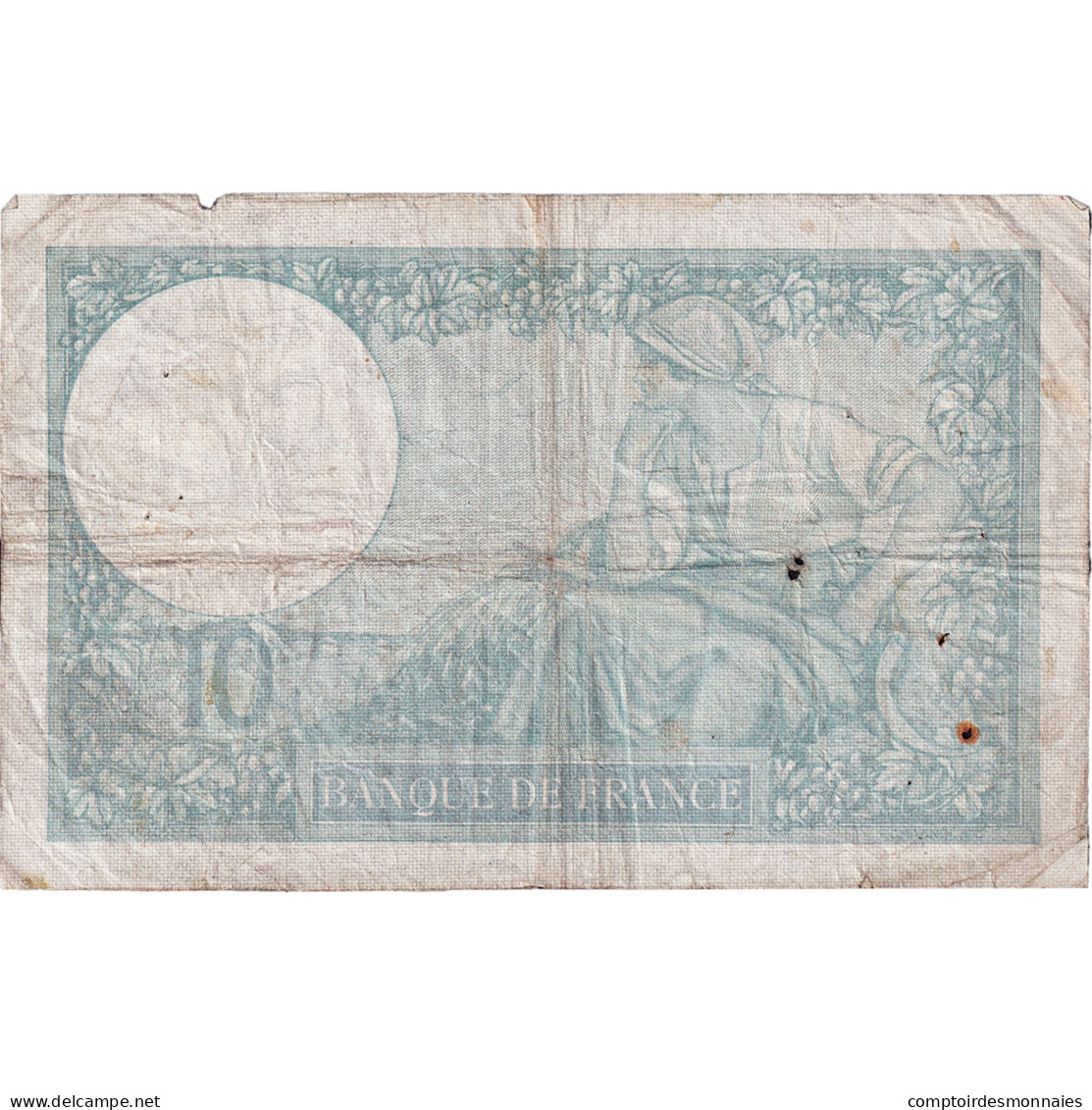 France, 10 Francs, Minerve, 1941, C.84051, TB+, Fayette:7.28, KM:84 - 10 F 1916-1942 ''Minerve''