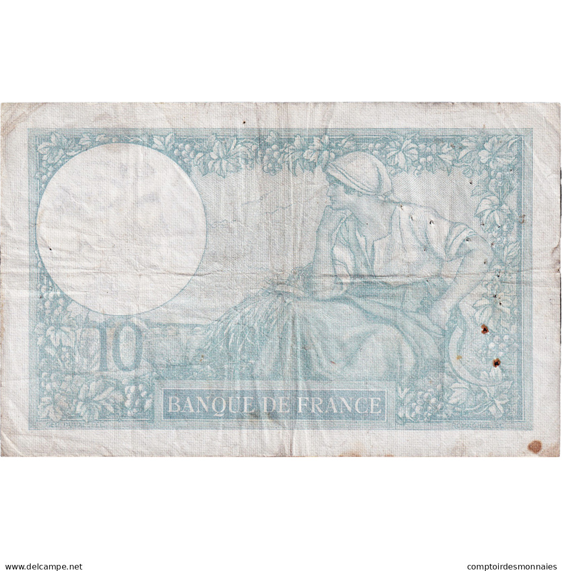 France, 10 Francs, Minerve, 1941, F.82923, TB+, Fayette:7.26, KM:84 - 10 F 1916-1942 ''Minerve''