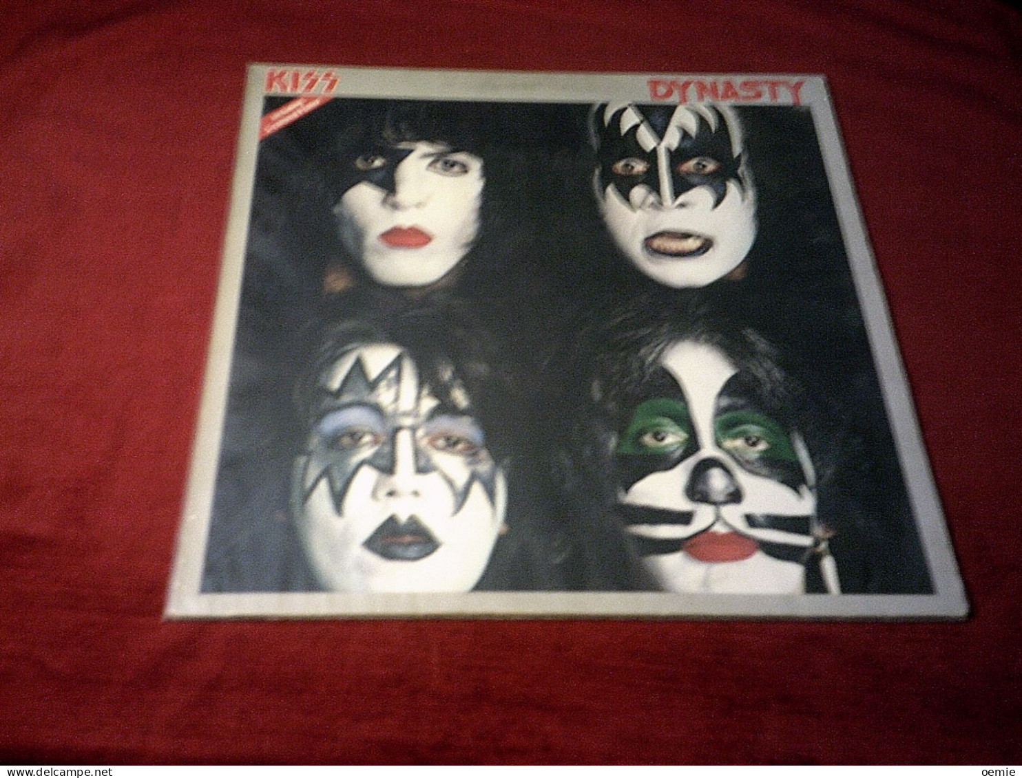 KISS  °   DYNASTY    VINYLE  ROUGE   ( 1979 ) - Hard Rock & Metal