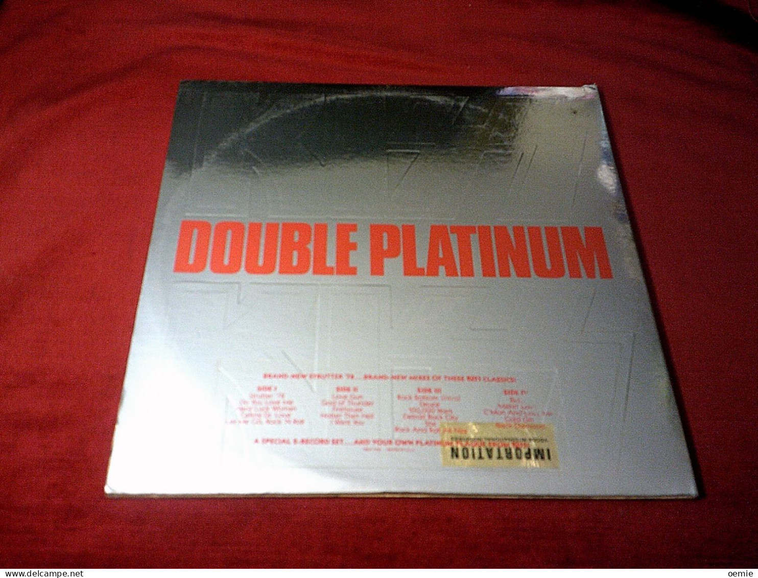 KISS  °   DYNASTY    PLATINIUM   ALBUM DOUBLE - Hard Rock & Metal