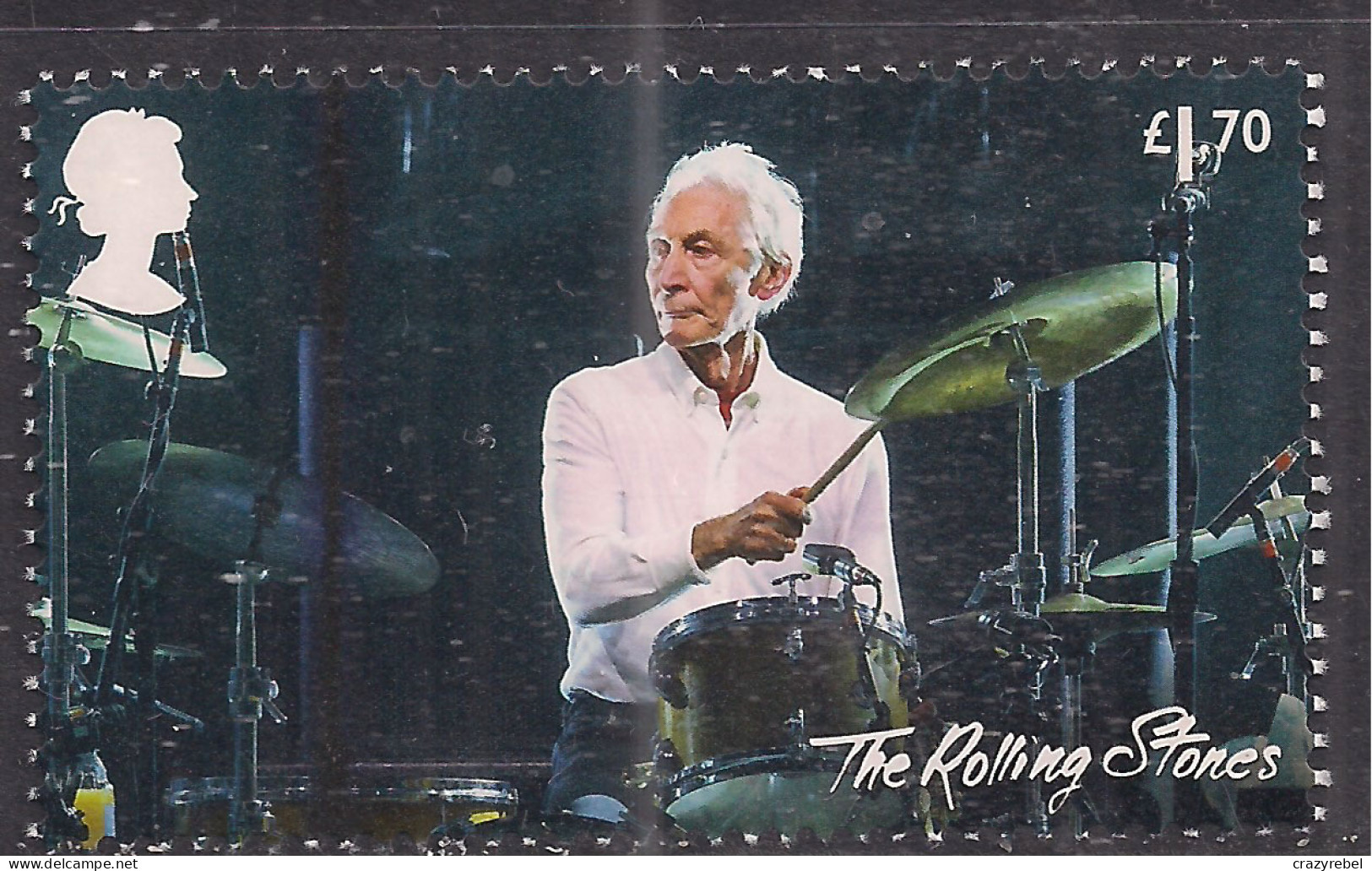 GB 2022 QE2 £1.70 The Rolling Stones Charlie Watts Umm SG 4621 ( H536 ) - Nuovi