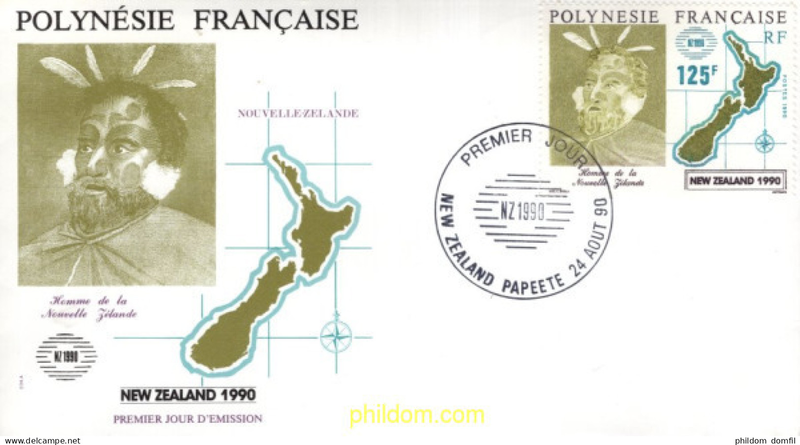 715132 MNH POLINESIA FRANCESA 1990 EL MUNDO MAHOI - Neufs