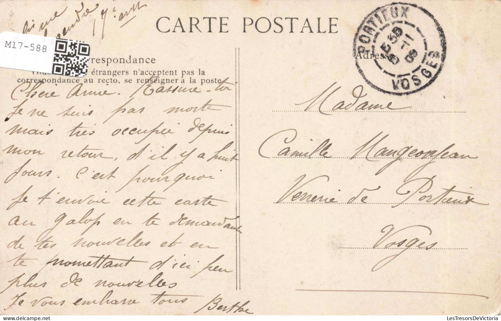 FRANCE - Paris - Gare Saint Lazare - Cour De Rome - Animé - Carte Postale Ancienne - Métro Parisien, Gares