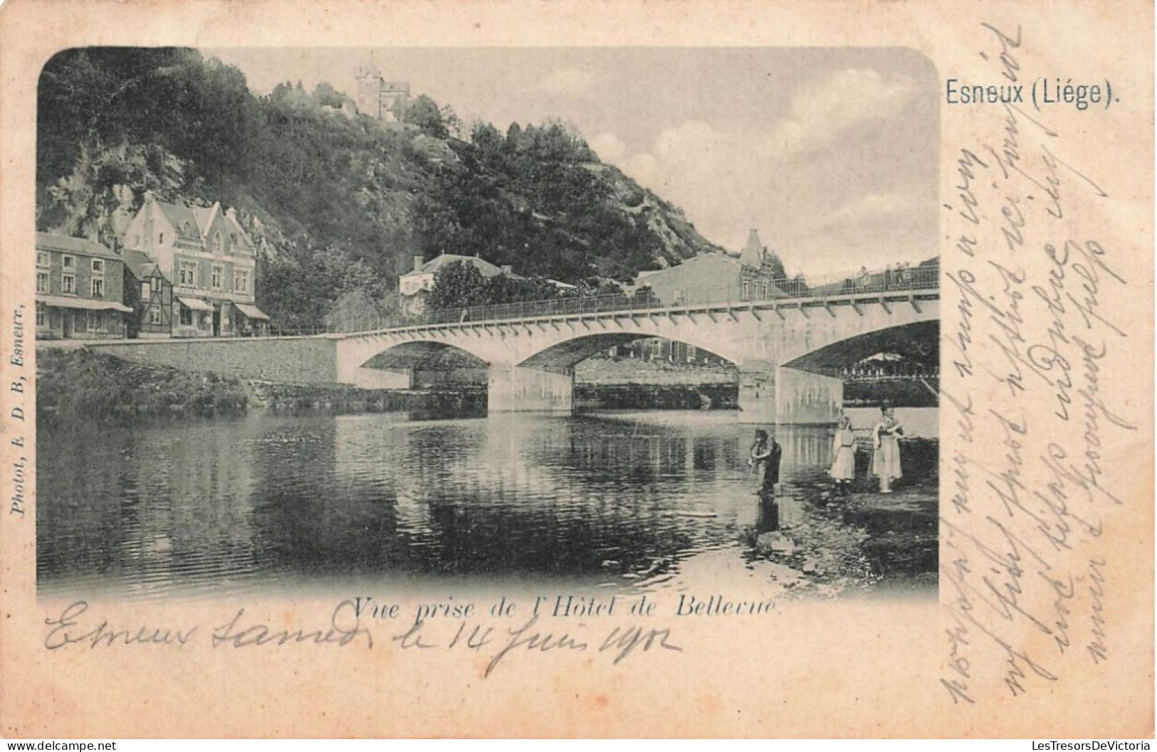 BELGIQUE - Liège - Vue Prise De L'hôtel De Bellevue - Carte Postale Ancienne - Esneux