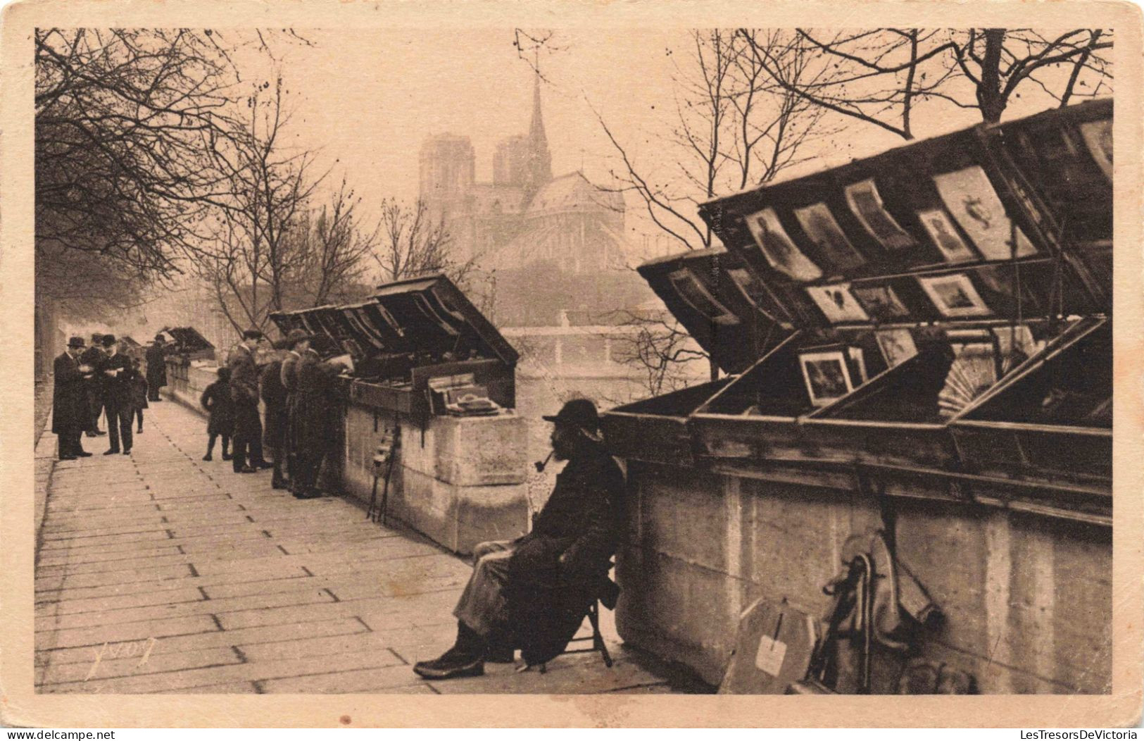 FRANCE - Paris - ... Quai De La Tournelle - Carte Postale Ancienne - Parks, Gärten