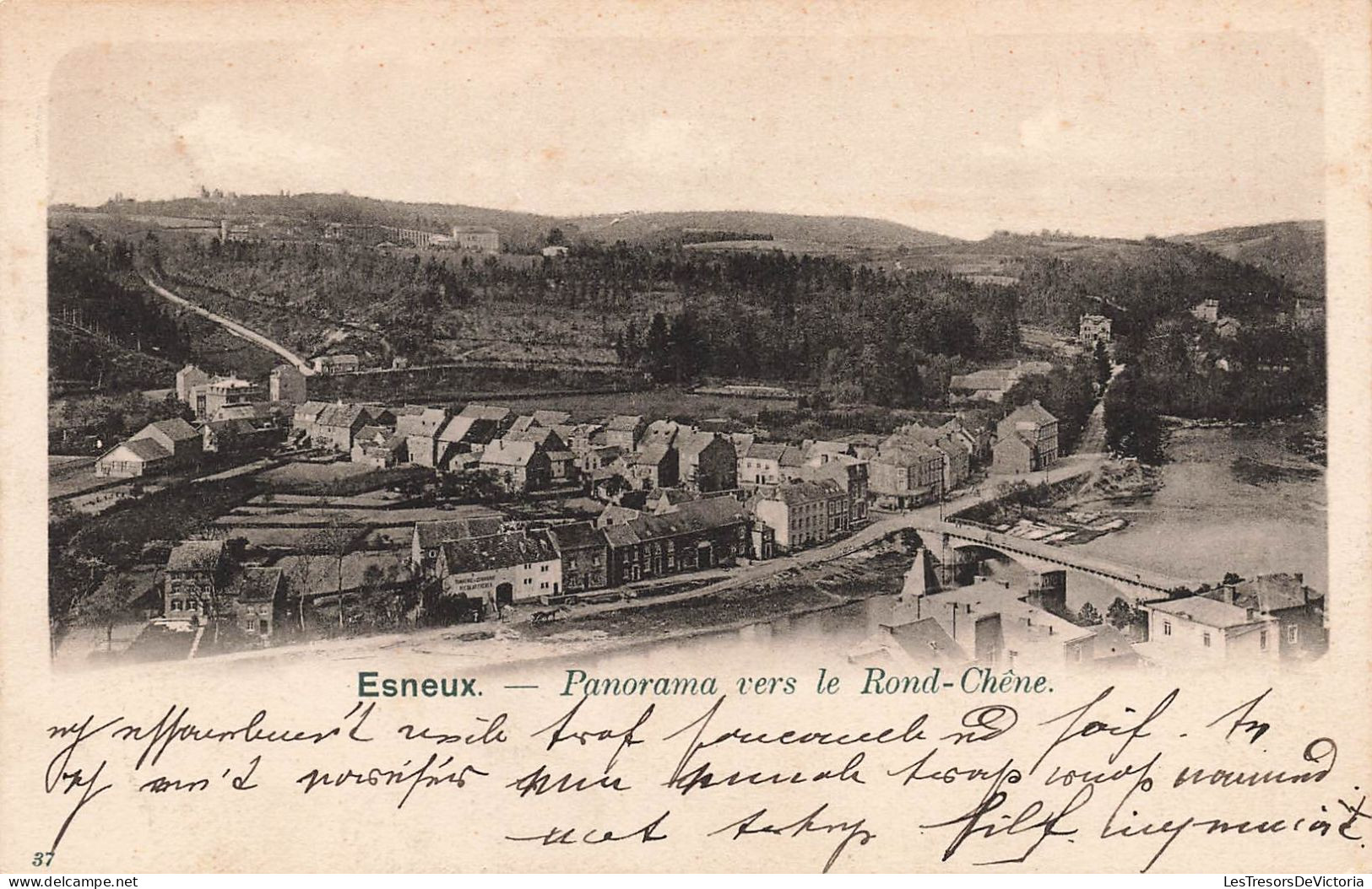 BELGIQUE - Esneux - Panorama Vers Le Rond-Chêne - Carte Postale Ancienne - Esneux