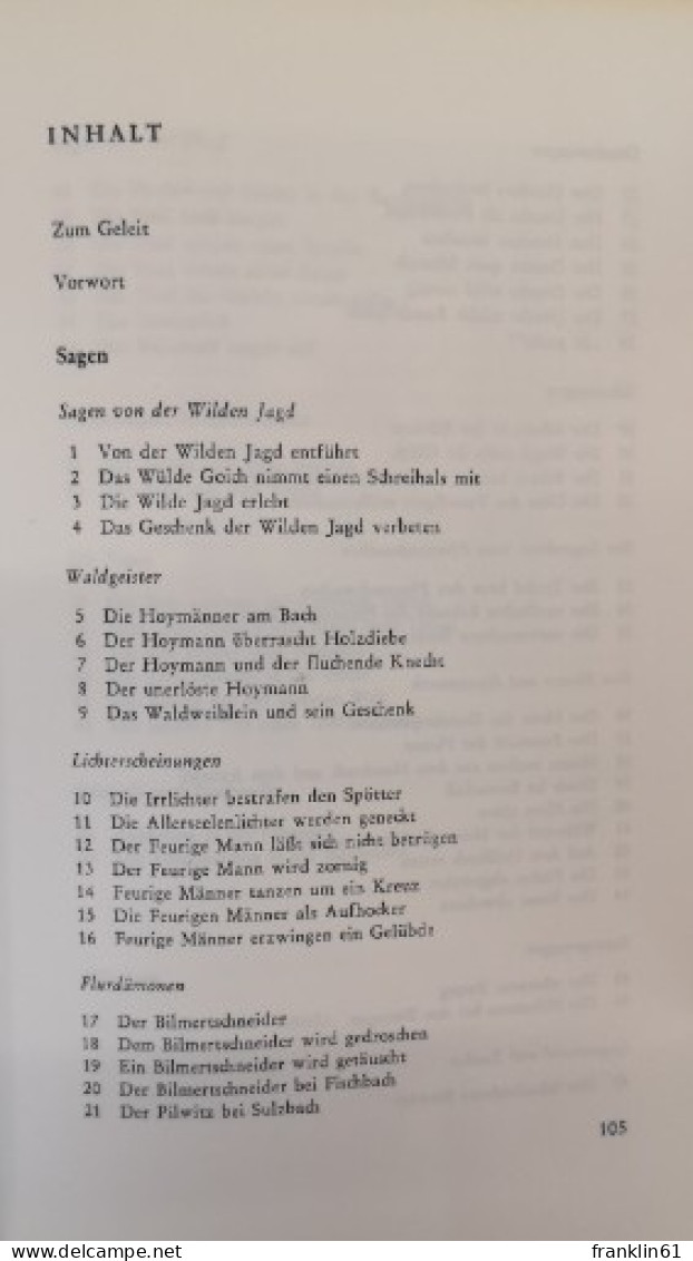 Märchen, Legenden Und Sagen Aus Der Oberpfalz; Teil: Bd. 2. - Sagen En Legendes