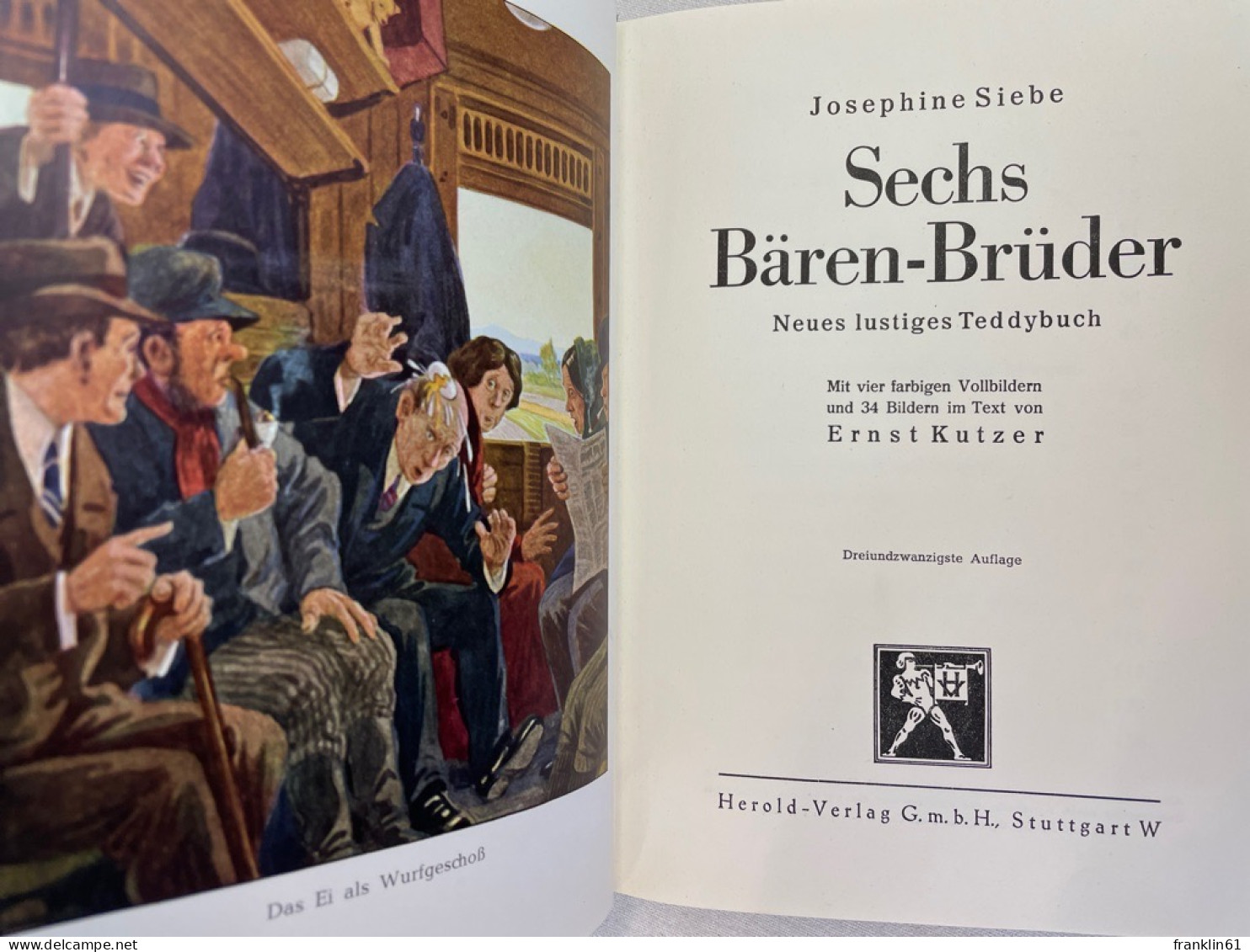 Sechs Bären-Brüder : Neues Lustiges Teddybuch. - Autres & Non Classés