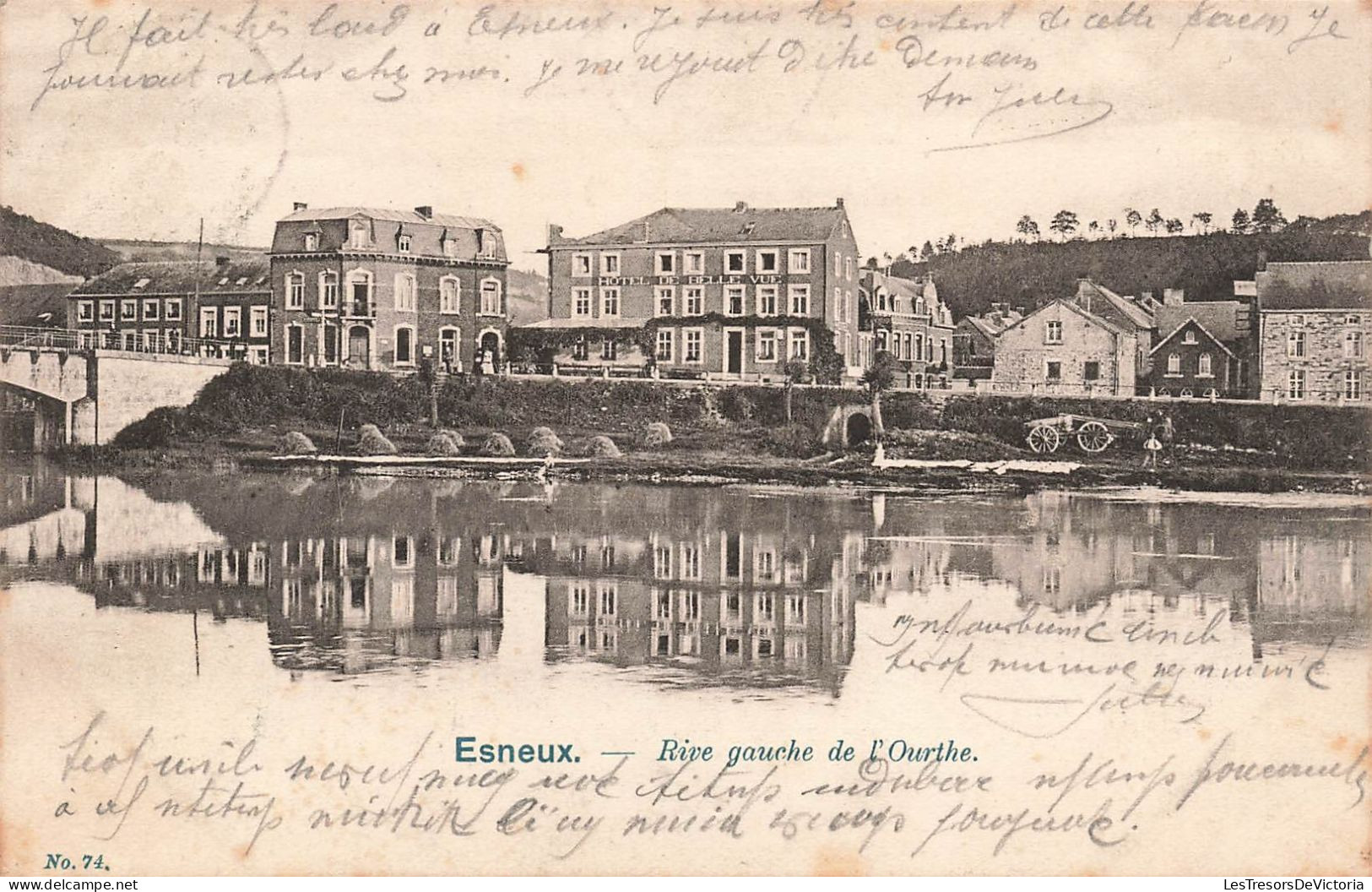 BELGIQUE - Esneux - Rive Gauche De L'Ourthe - Carte Postale Ancienne - Esneux