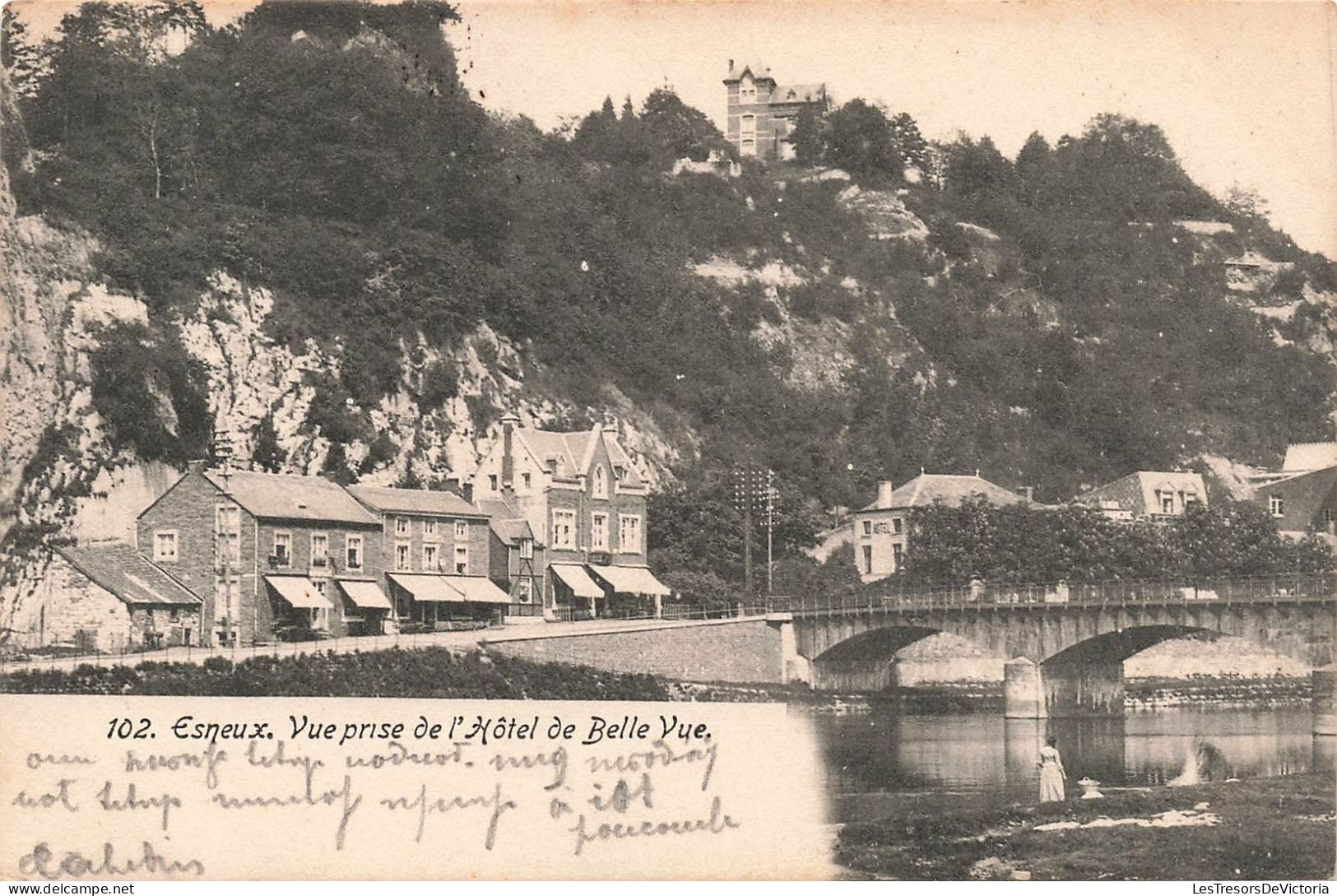 BELGIQUE - Esneux - Vue De L'hôtel De Belle Vue - Carte Postale Ancienne - Esneux