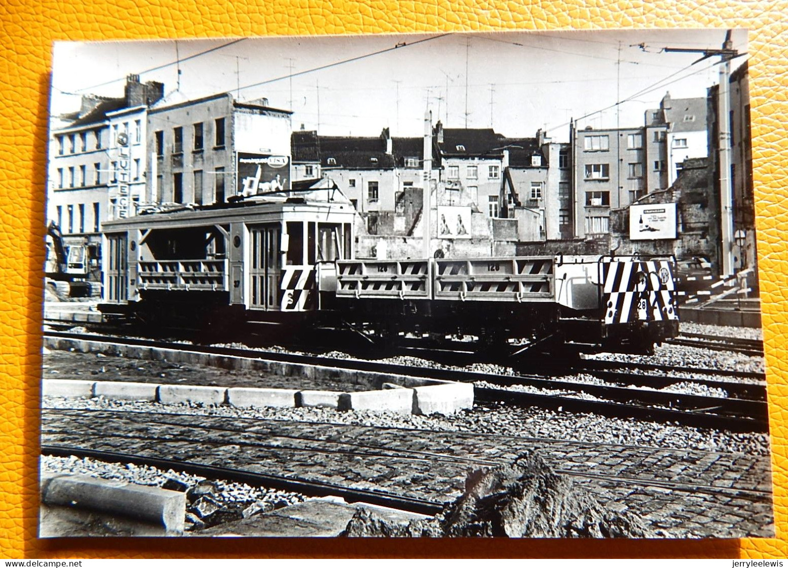 BRUXELLES - Travaux Du Pré-métro,  Inauguré En 1969 -  (Photo R. TEMMERMAN) -  (9 X 13 Cm) - Public Transport (underground)