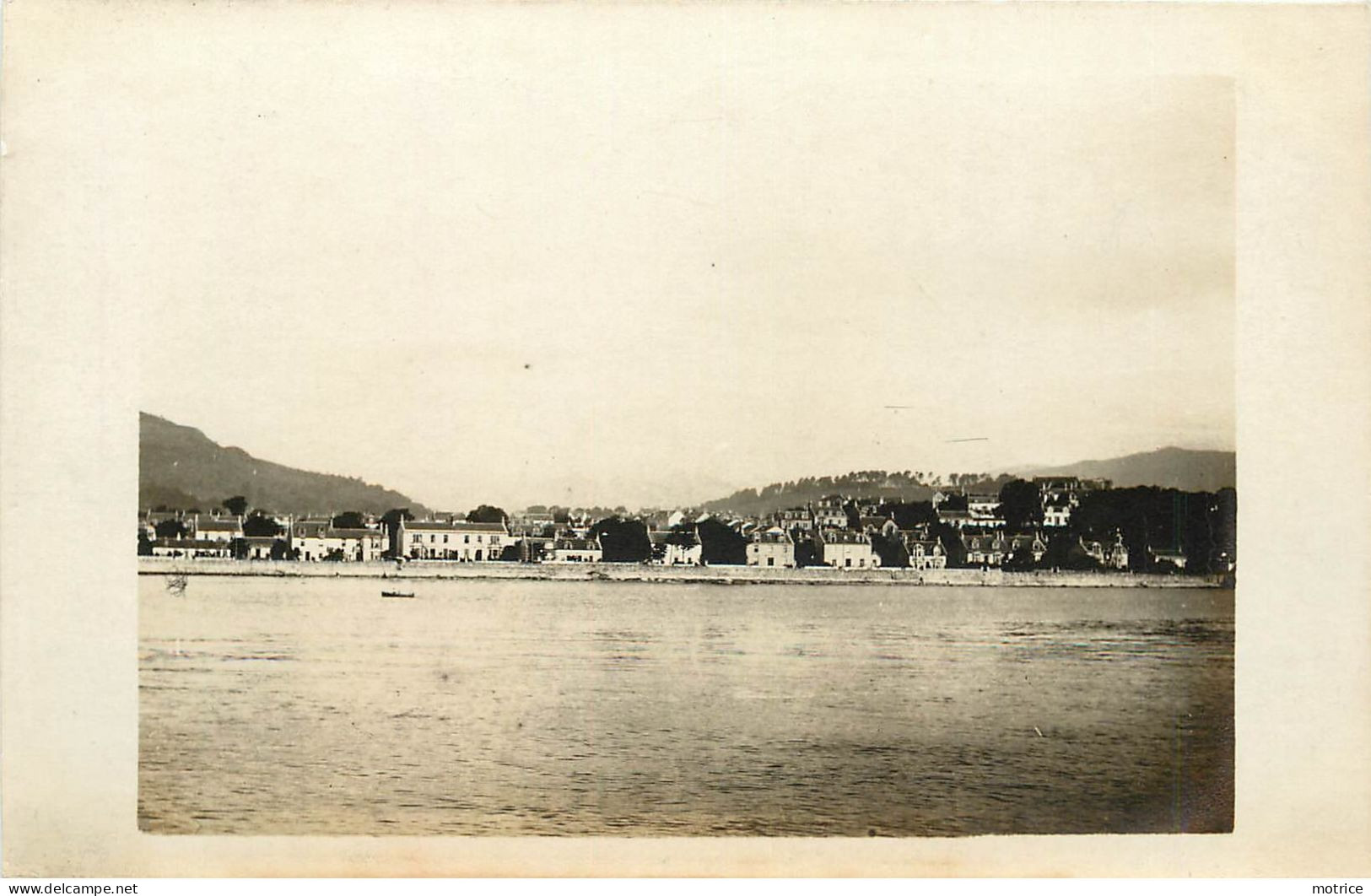 ECOSSE - Loch Etive, Ville De Bonawe, Carte Photo Vers 1900. - Ayrshire