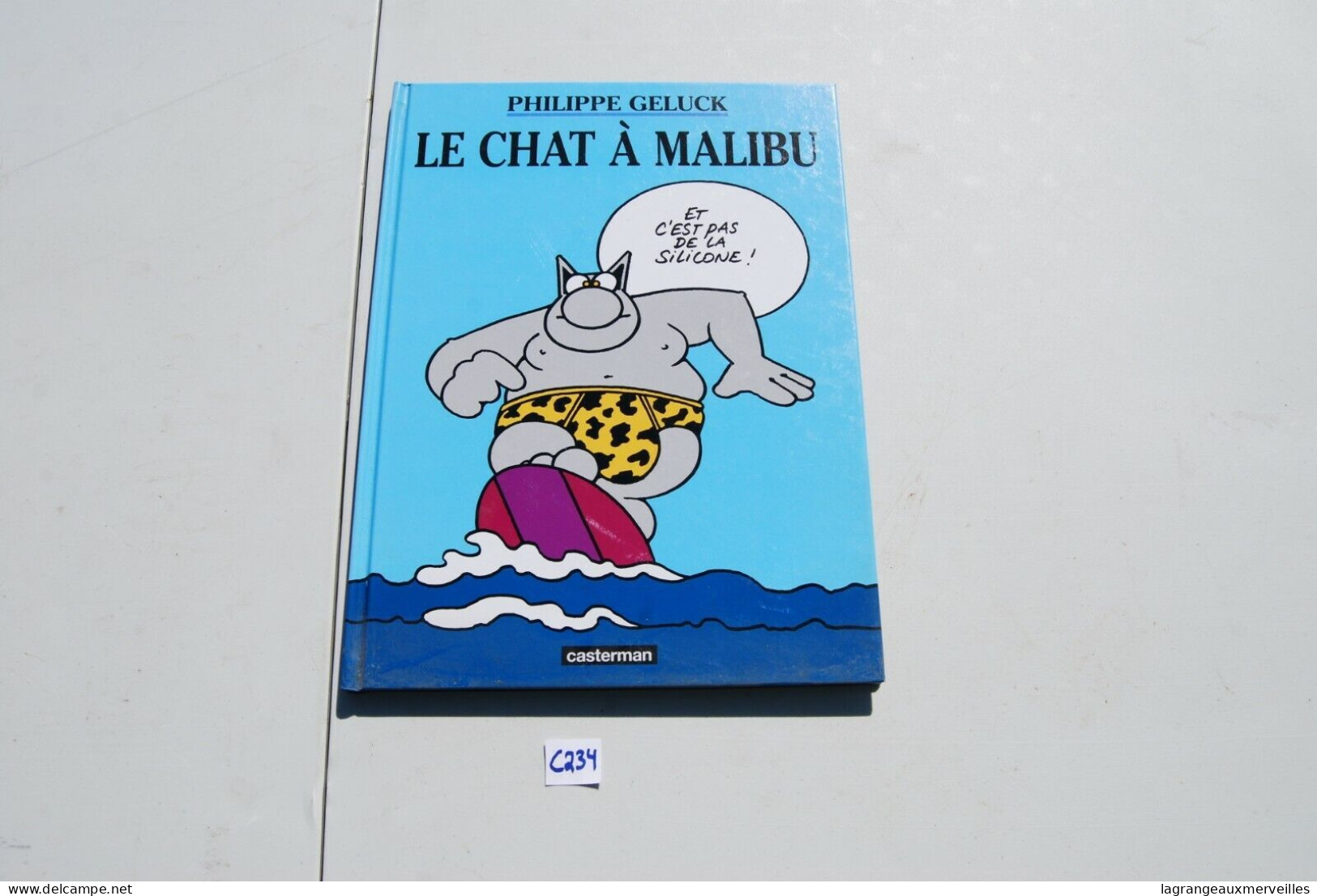 C234 BD - Le Chat à Malibu - Geluk - Geluck