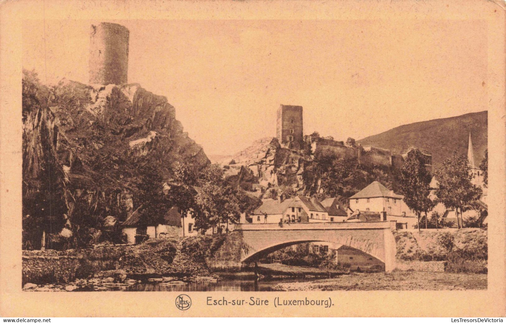LUXEMBOURG - Esch Sur Sure - Le Pont - Carte Postale Ancienne - Esch-Sauer