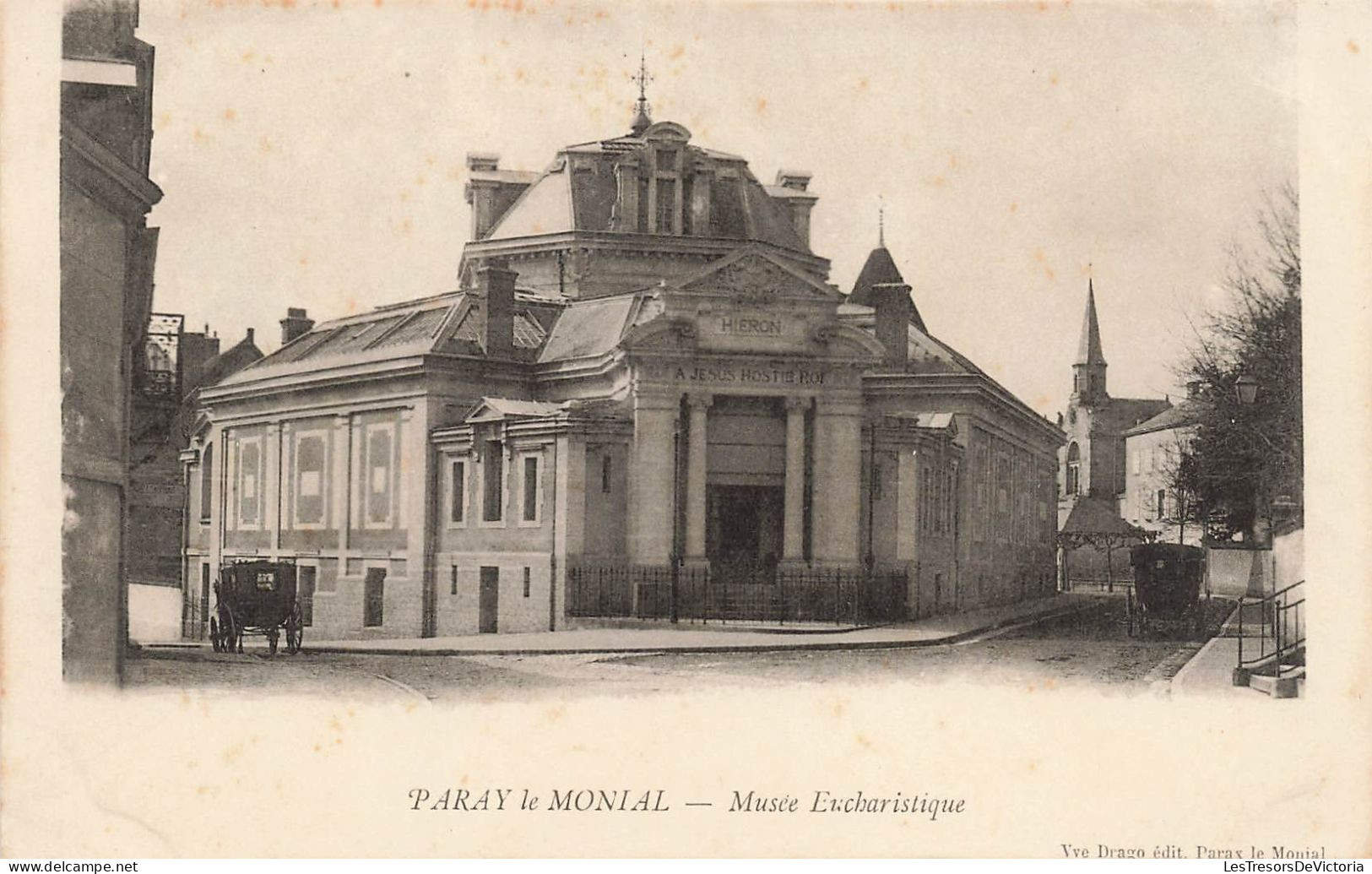 FRANCE - Paray Le Monial - Musée Eucharistique - Carte Postale Ancienne - Paray Le Monial