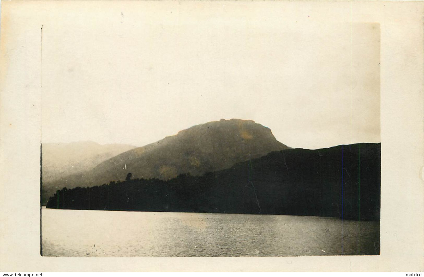 ECOSSE - Loch Lomond, Le Ben Ima,   Carte Photo Vers 1900. - Dunbartonshire