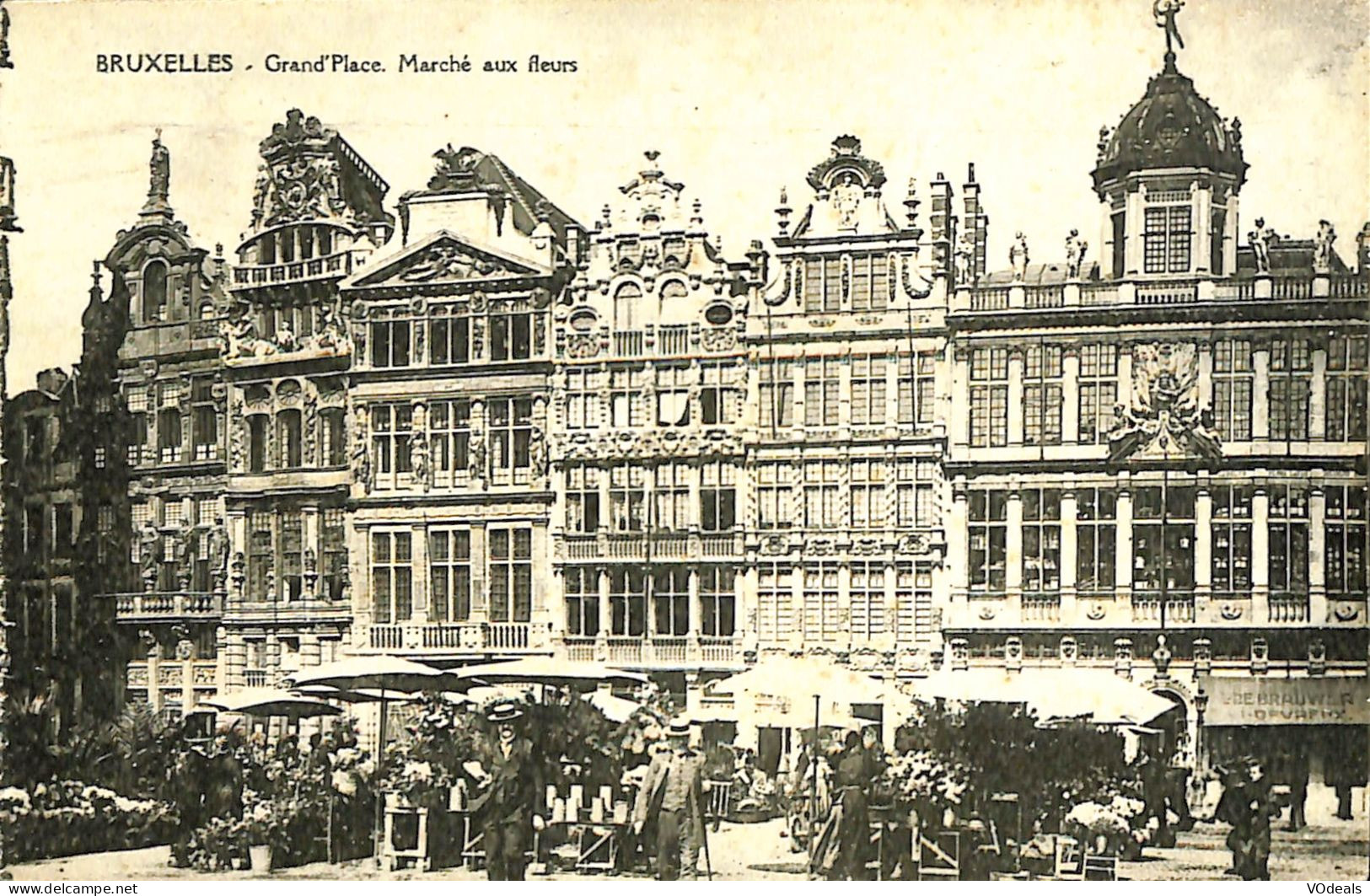 Belgique - Bruxelles - Grand'Place - Marché Aux Fleurs - Places, Squares