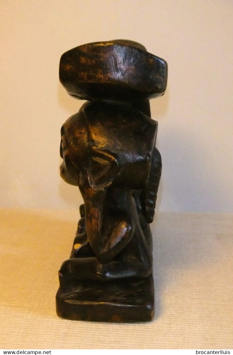 ANTIGUO REPOSACABEZASA LUBA (ZAIRE) - African Art