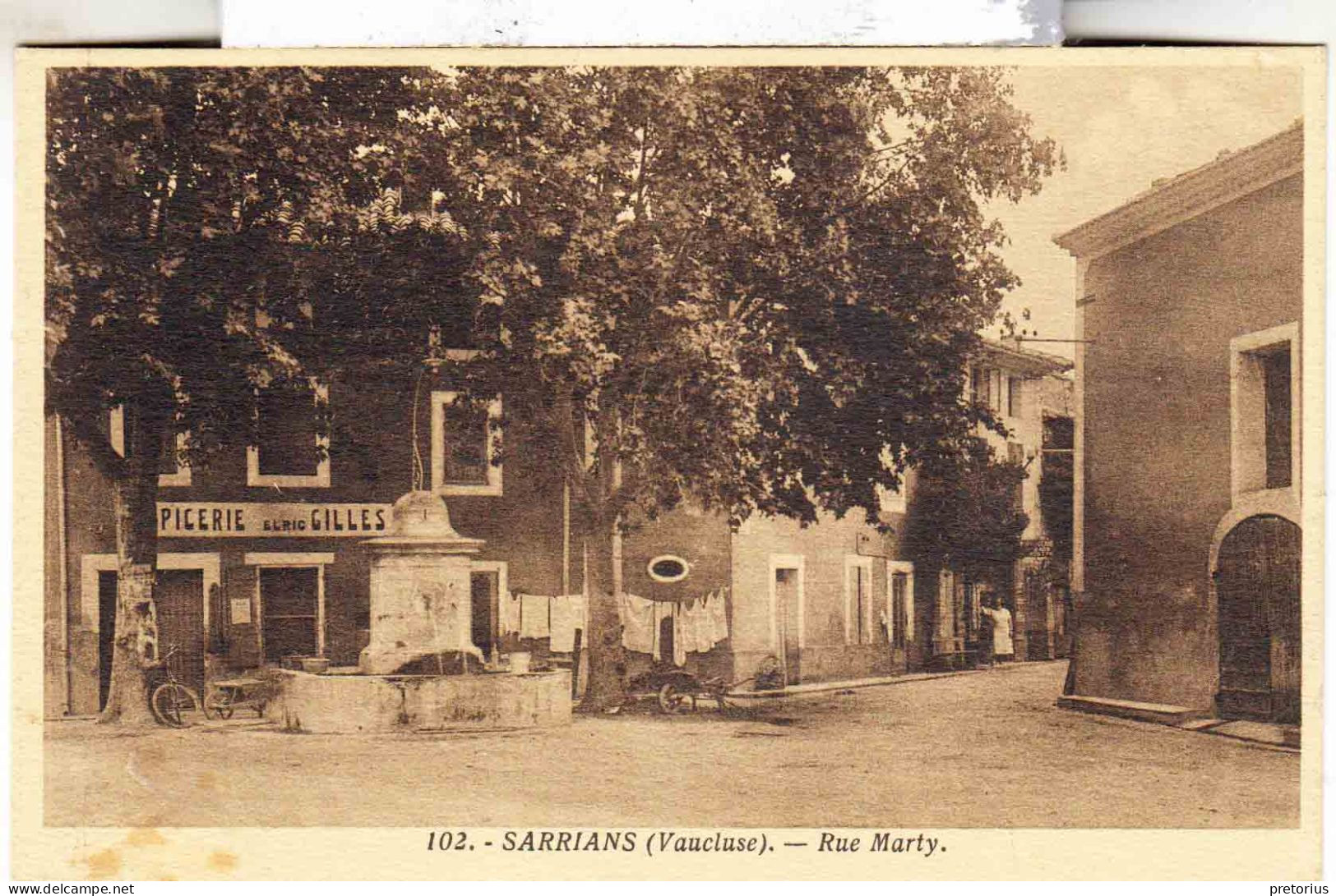 DEPT 84 / SARRIANS - RUE MARTY - Sarrians