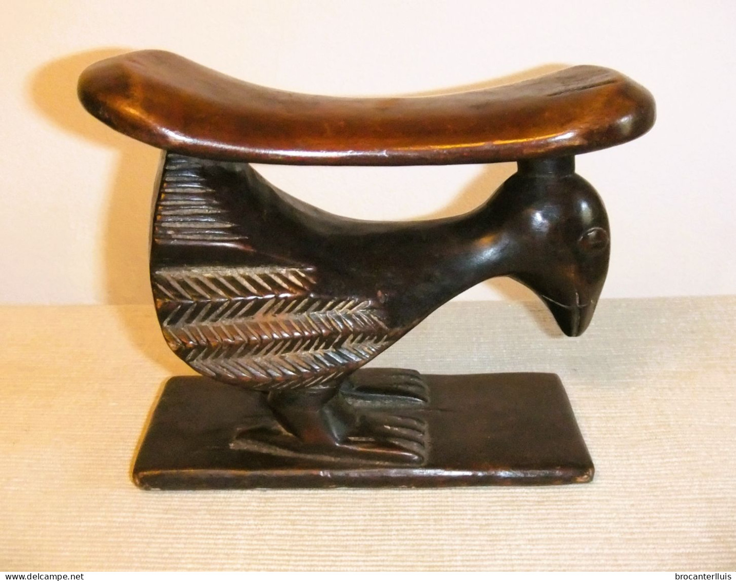 ANTIGUO REPOSACABEZAS YAKA (CONGO) - African Art