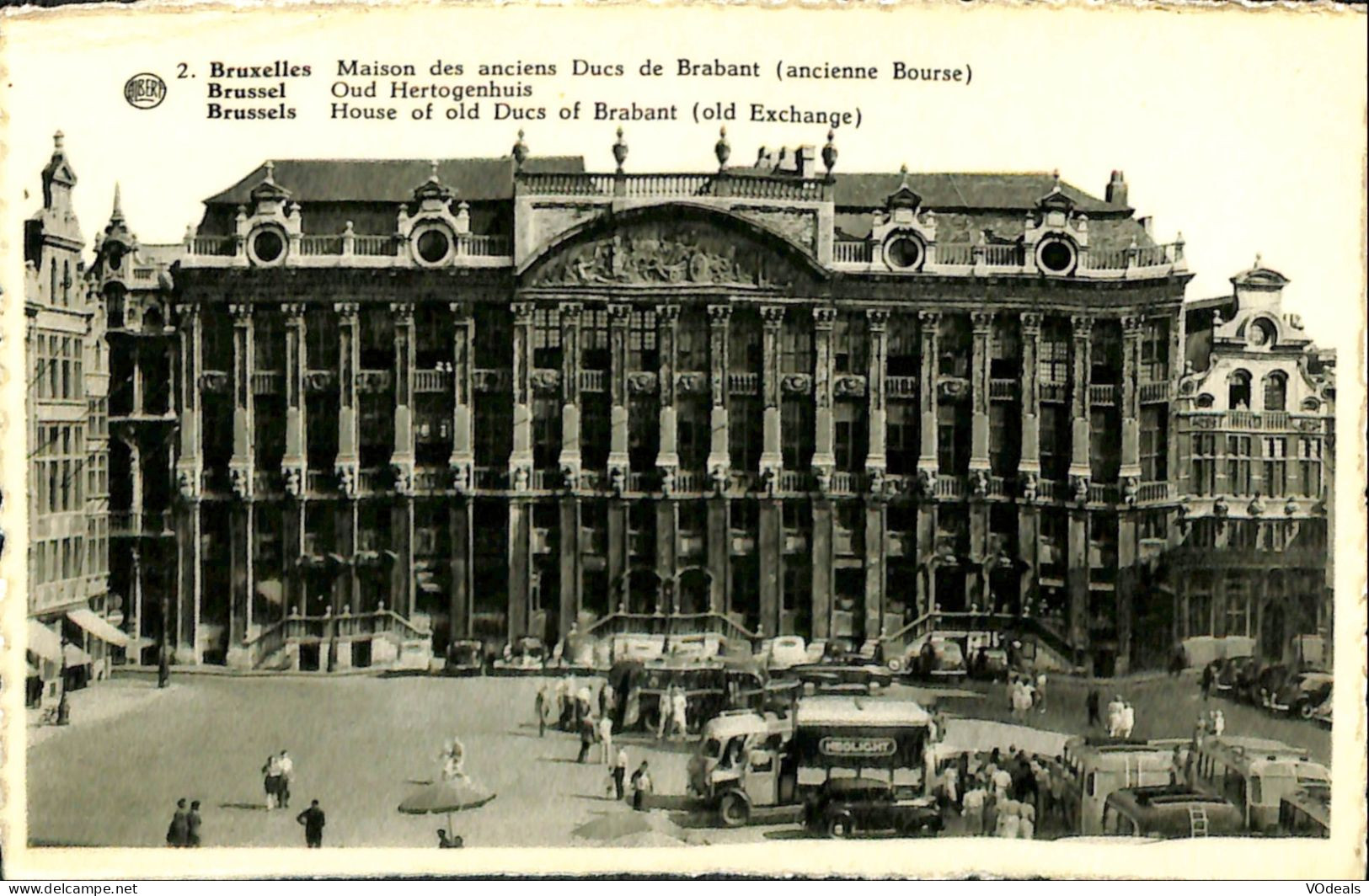 Belgique - Bruxelles - Grand'Place - Maison Des Anciens Ducs De Brabant - Marktpleinen, Pleinen