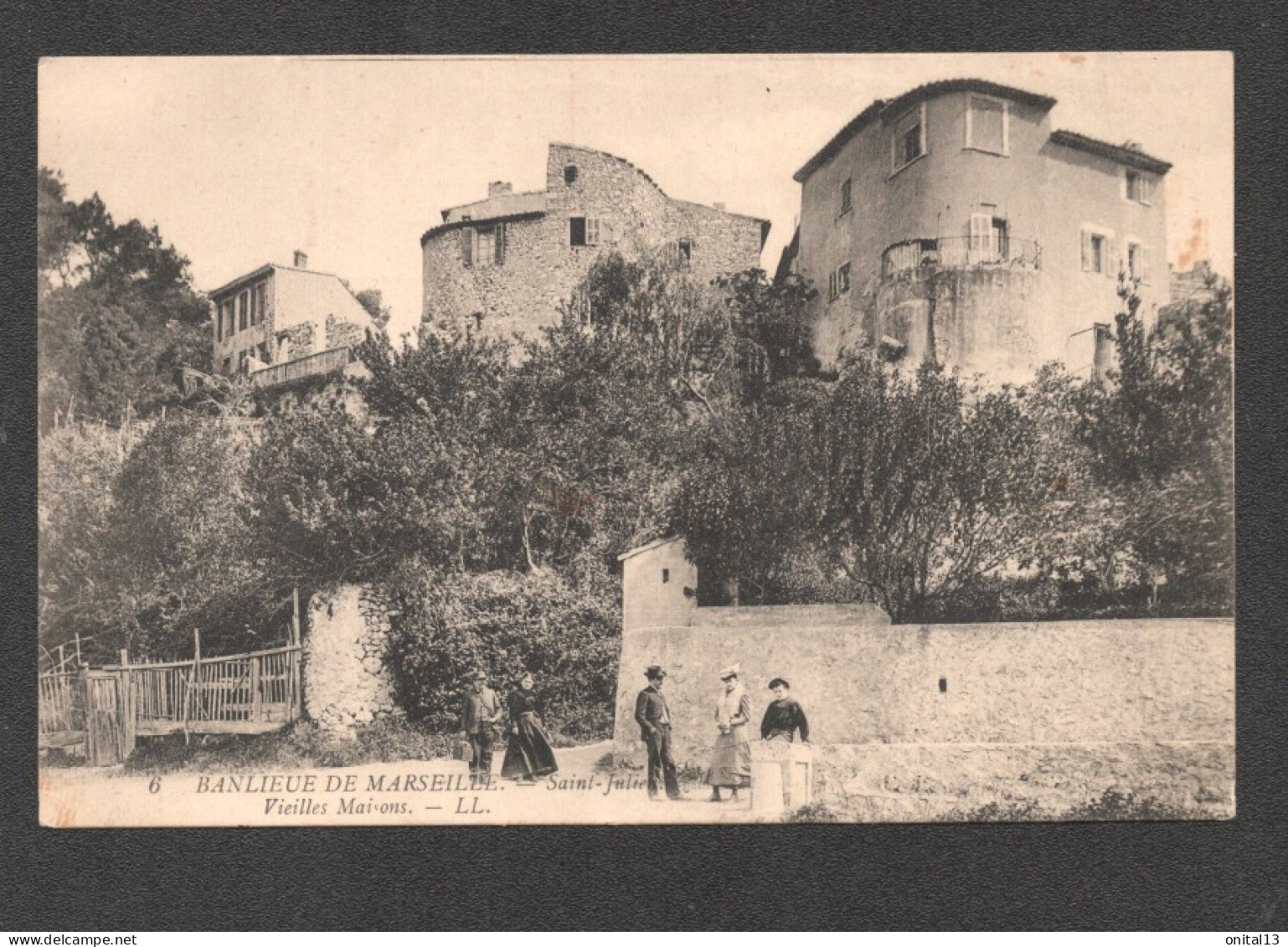 BANLIEUE DE MARSEILLE SAINT JULIEN VIEILLES MAISONS     D2616 - Saint Barnabé, Saint Julien, Montolivet