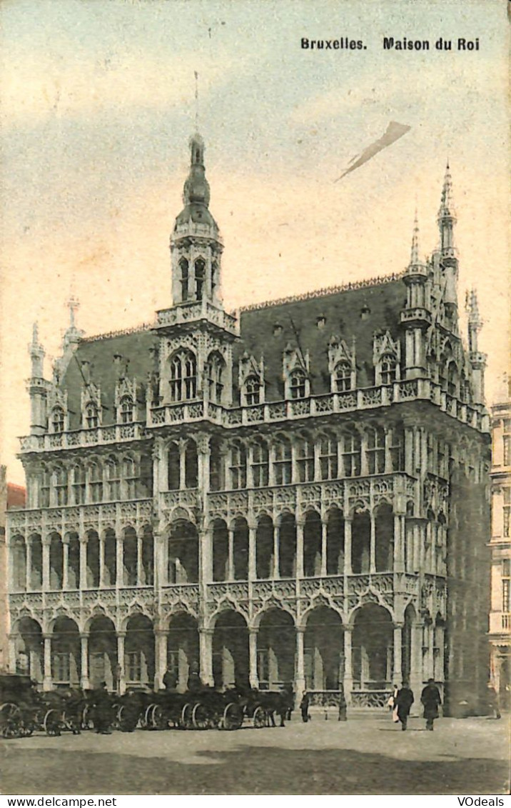 Belgique - Bruxelles - Grand'Place - Maison Du Roi - Marktpleinen, Pleinen