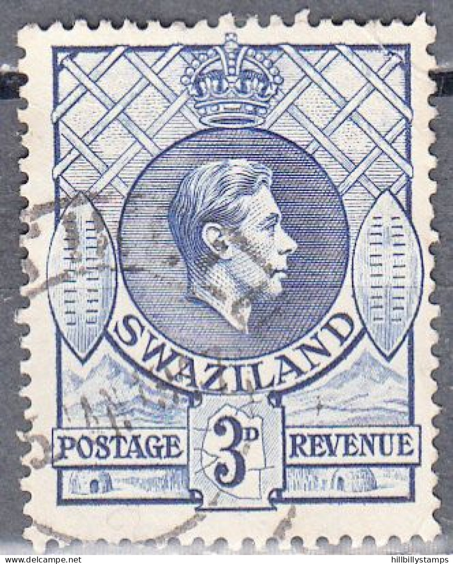 SWAZILAND  SCOTT NO 31. USED  YEAR 1938 - Swaziland (...-1967)