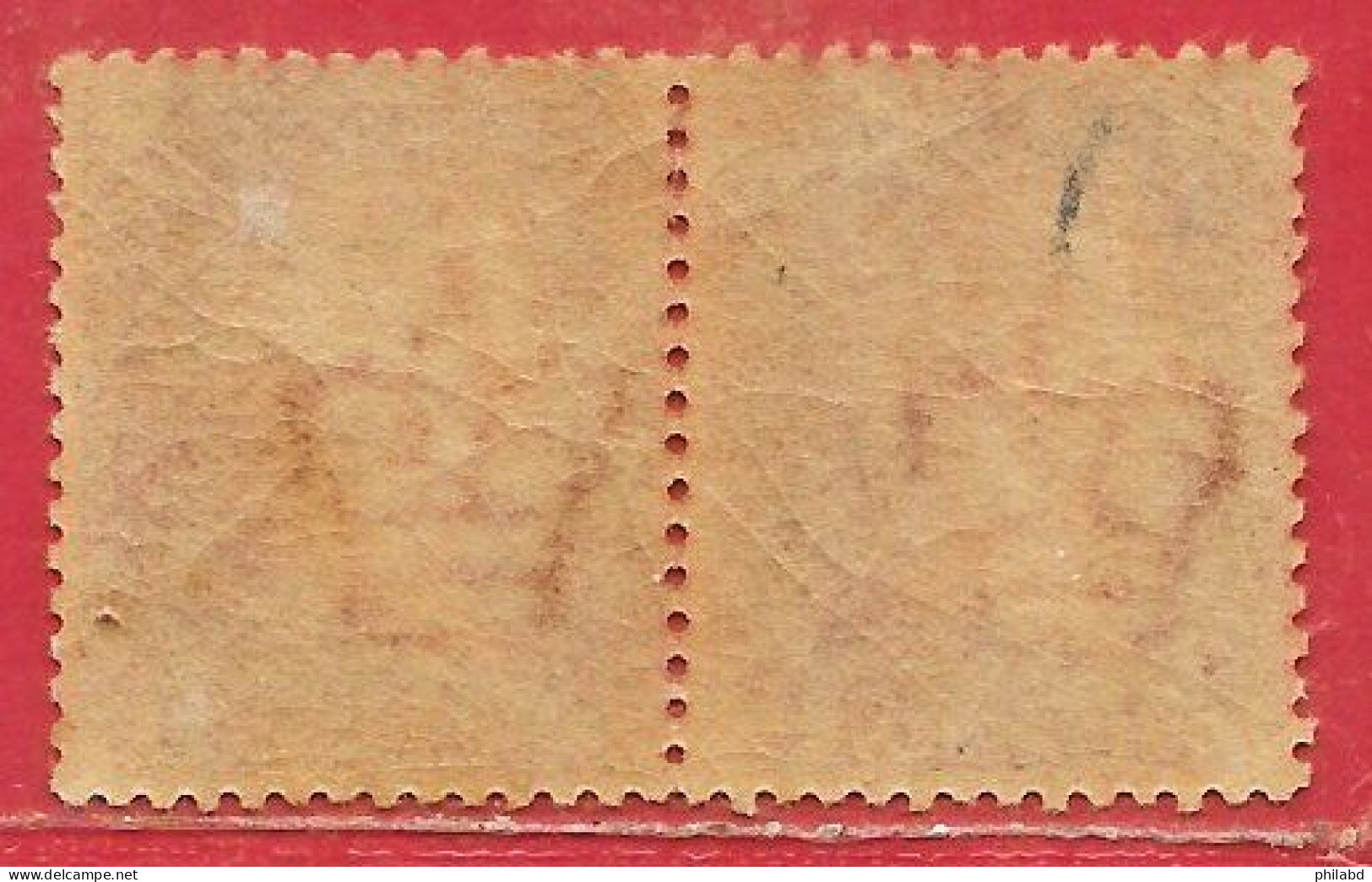 Grande-Bretagne N°26 (x2) 1p Rouge Carminé (dentelé 14 - Filigrane Grande Couronne - Planche 134) 1858-64 * - Unused Stamps