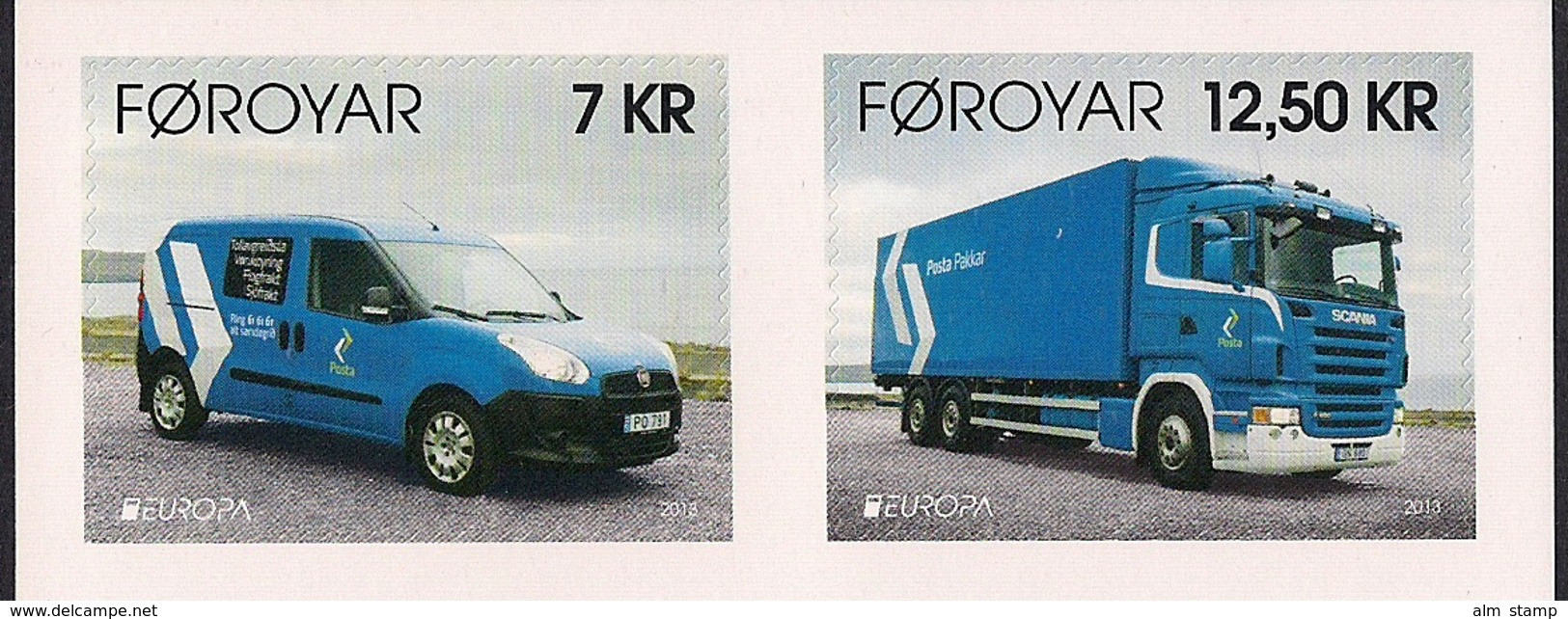 2013 Färöer Mi. 783-4 **MNH Booklet **MNH   Europa - 2013